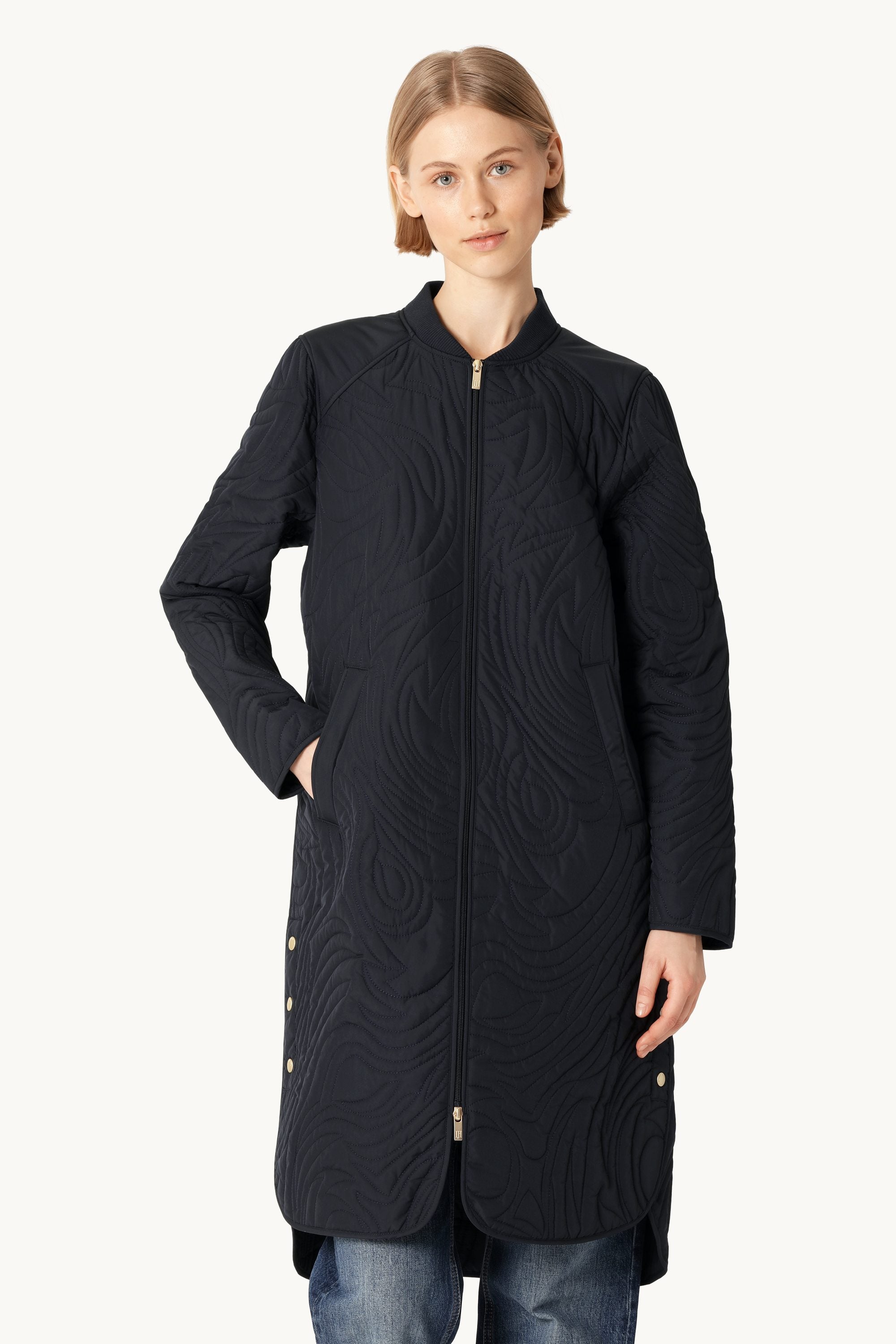 Quilt Jacket - Dark Indigo