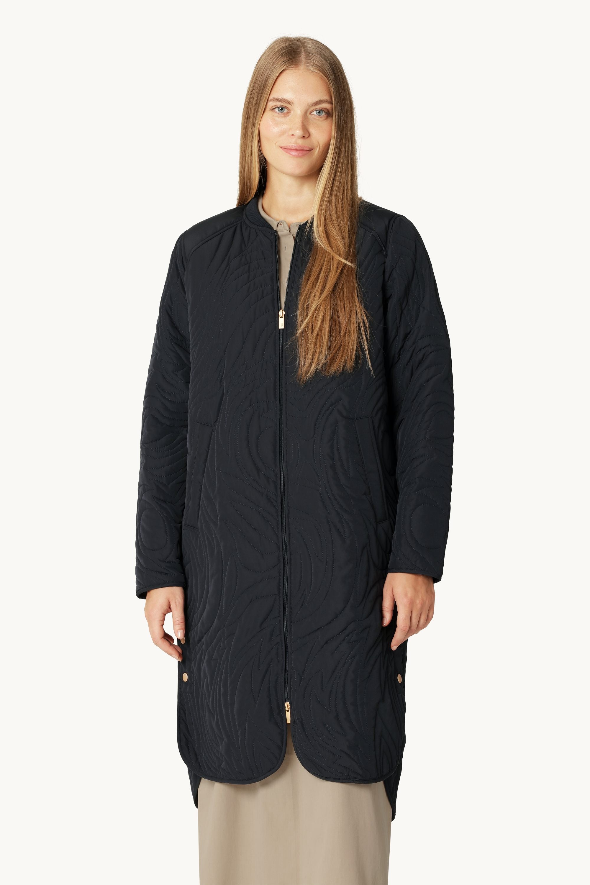 Quilt Jacket - Dark Indigo