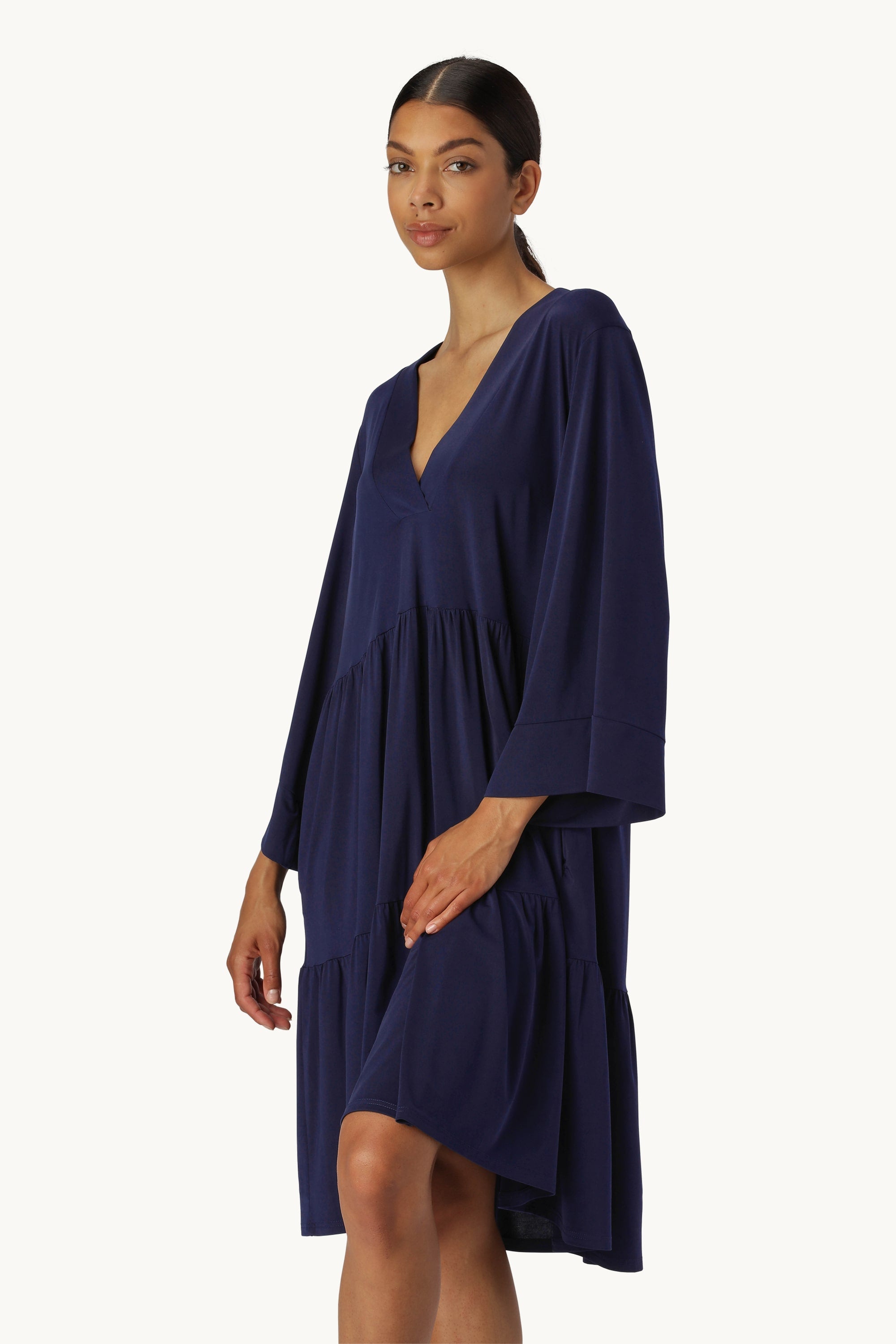Short Dress - Indigo