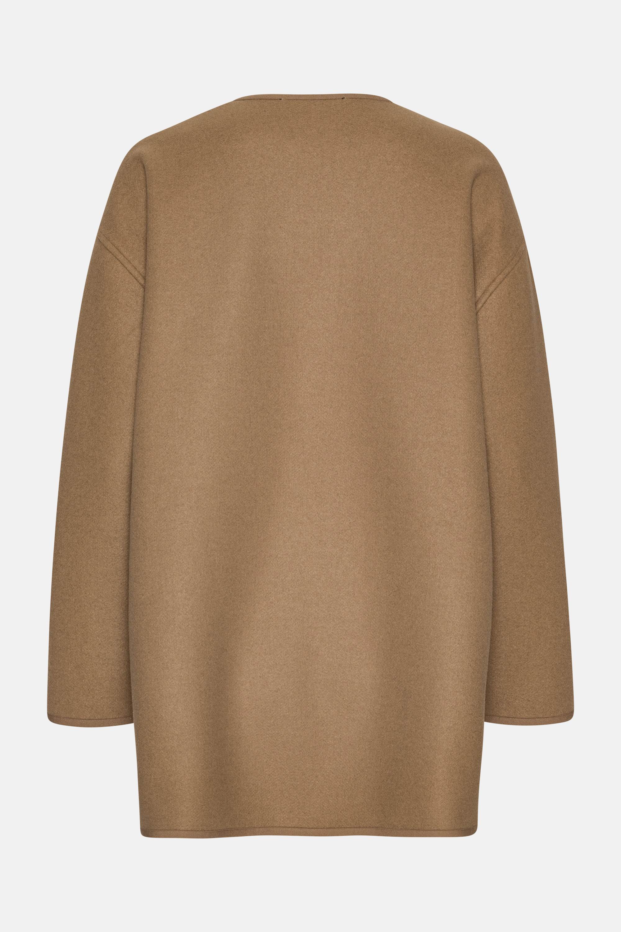 Felted Casual Jacket - Mocca