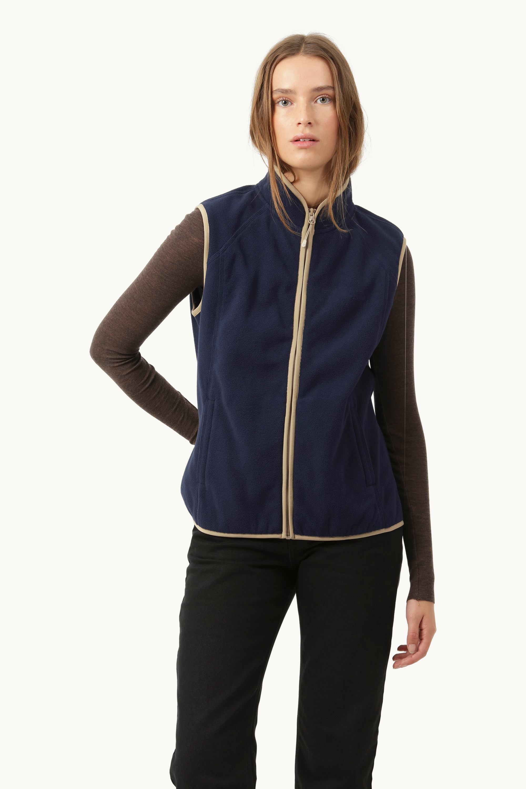 Cuddle Vest - Navy