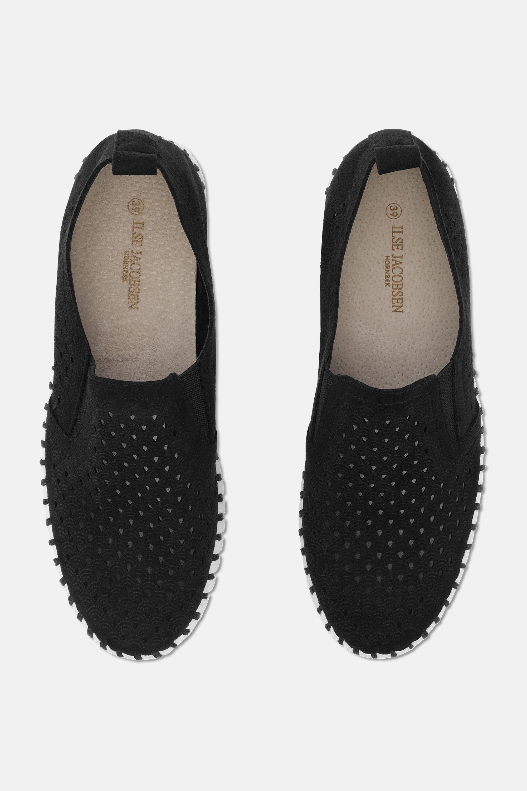 Ilse Jacobsen Hornbæk Footwear Flats Slip-in 001 Black