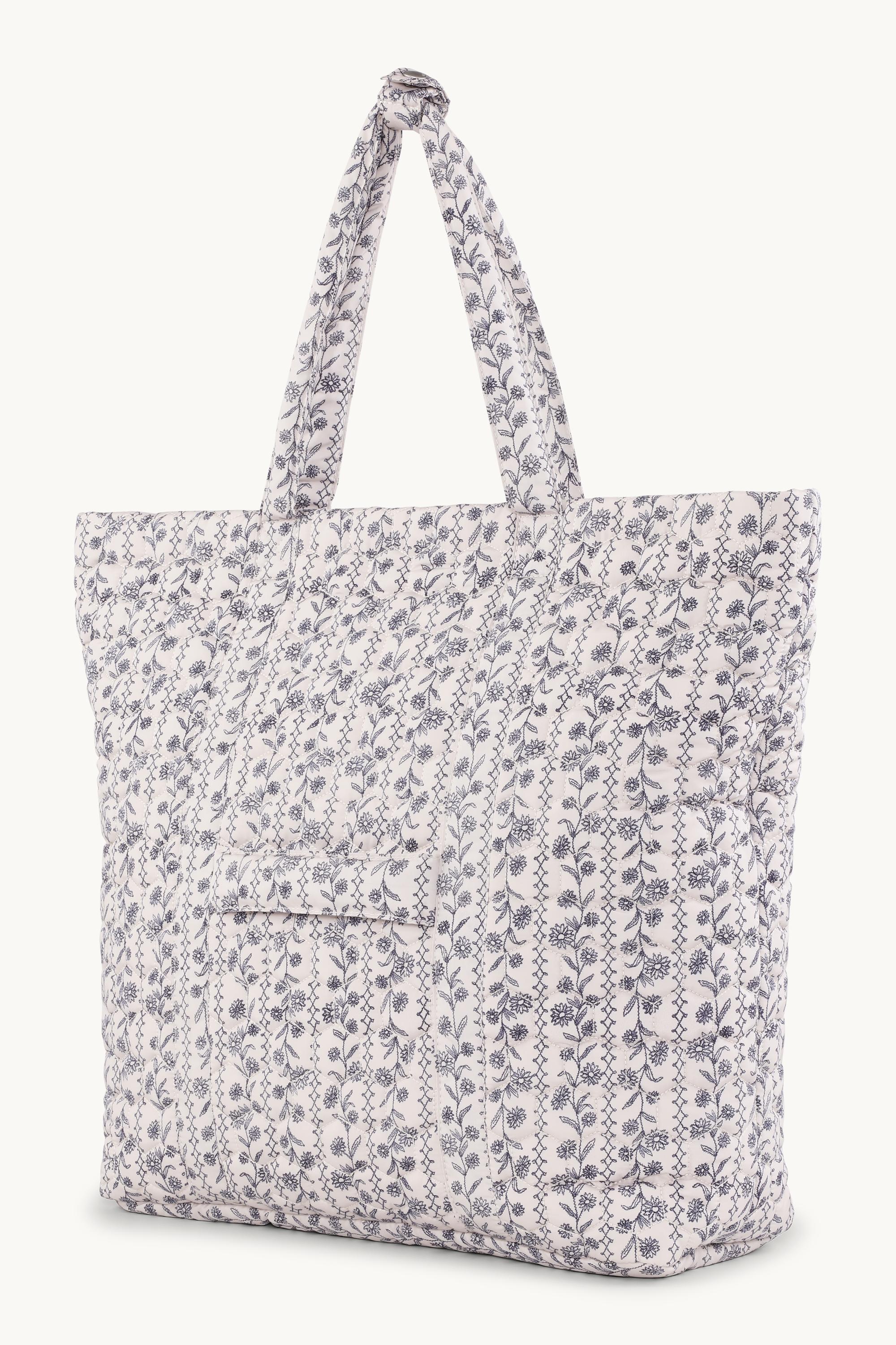 Weekendbag - White Wildflower