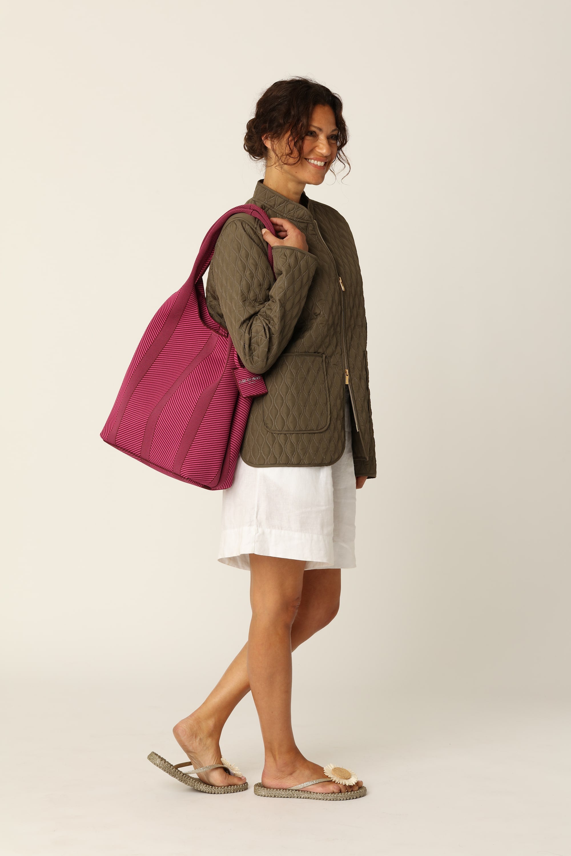 Knitted Bag - Opera Mauve Magenta Haze