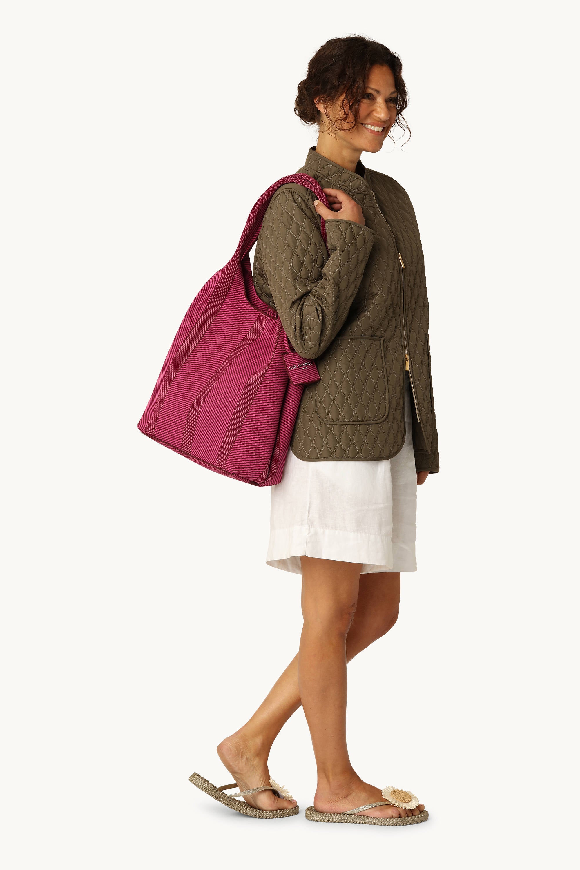Knitted Bag - Opera Mauve Magenta Haze