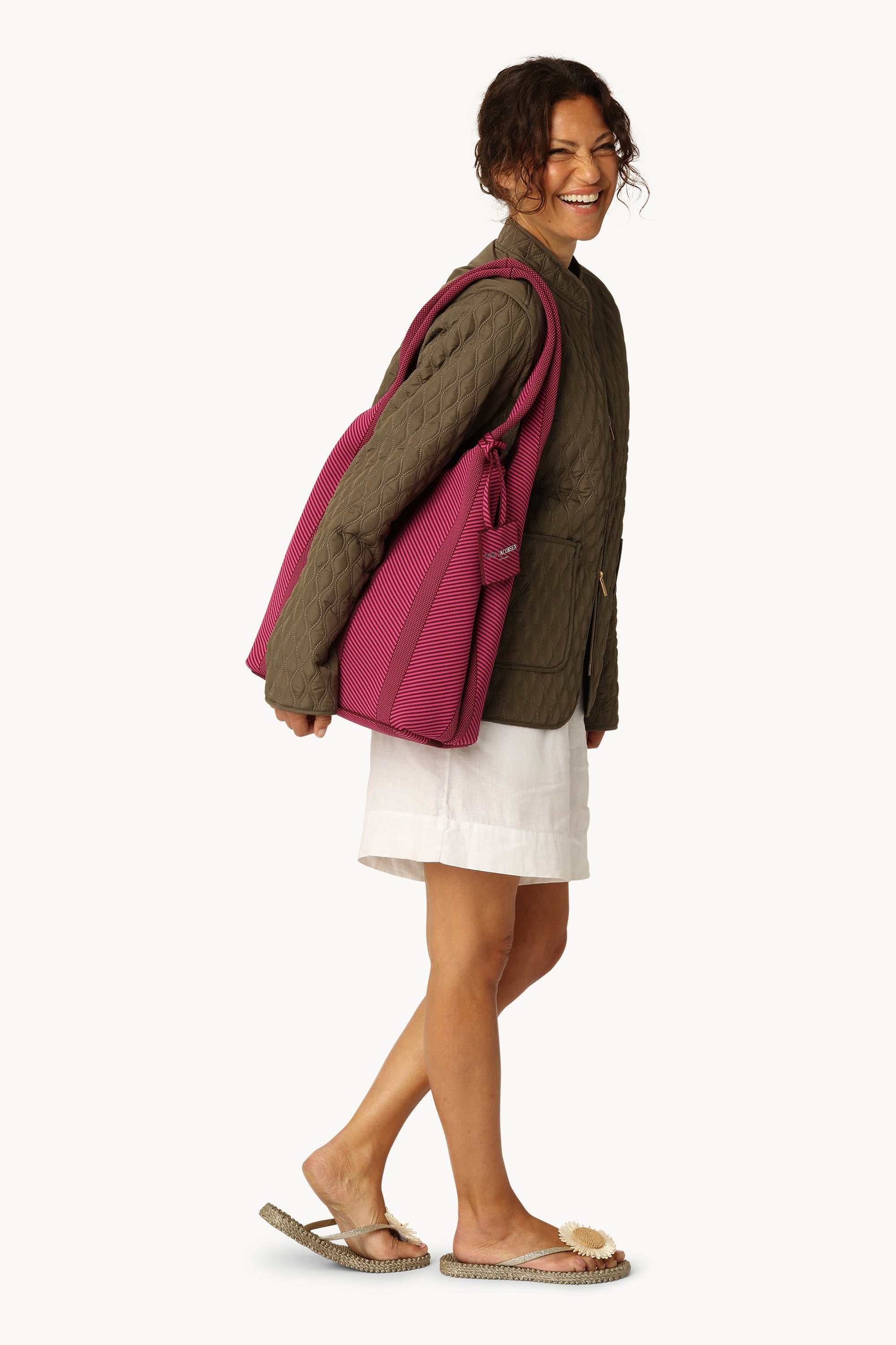 Knitted Bag - Opera Mauve Magenta Haze