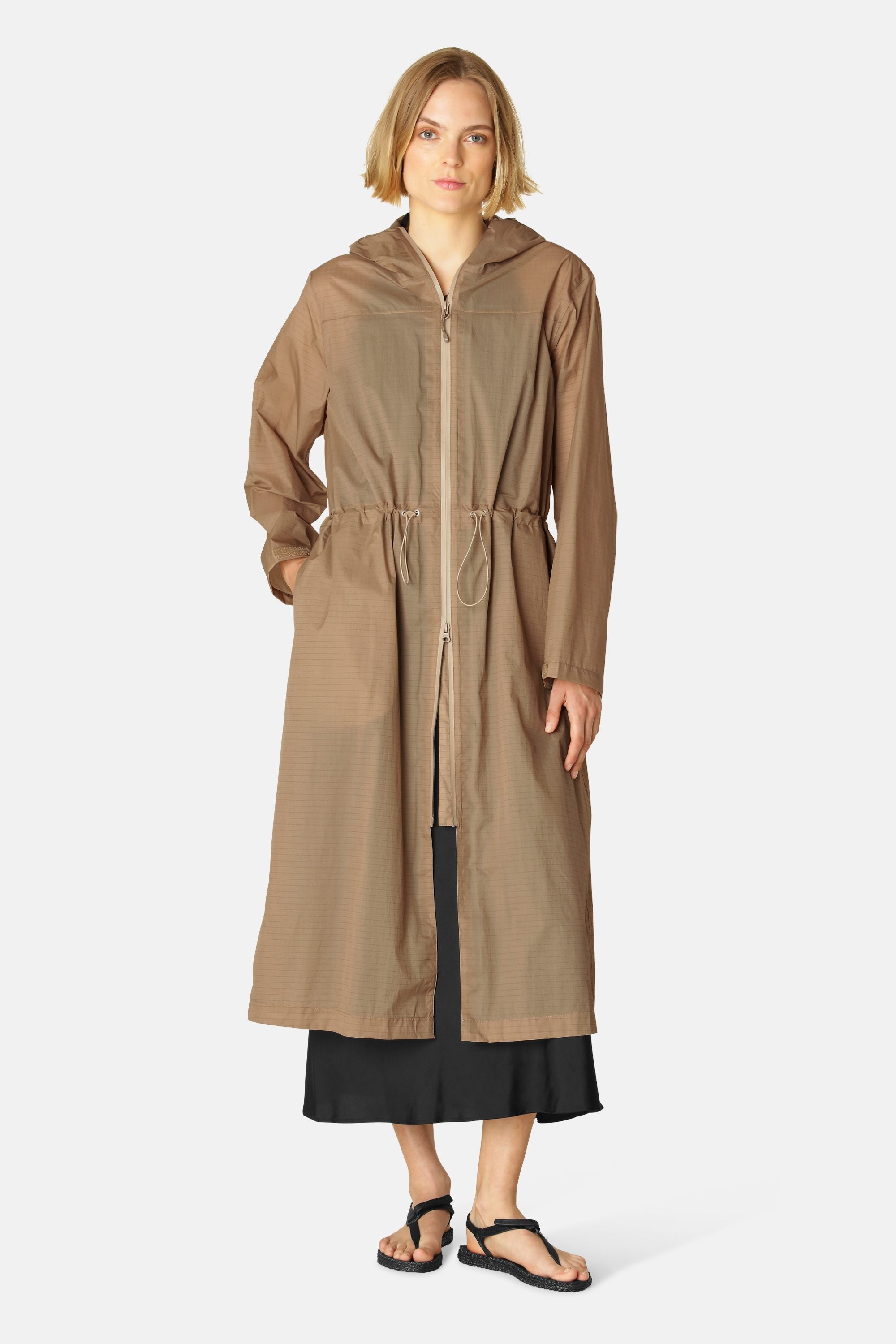 Windbreaker Rain Parka - Incense
