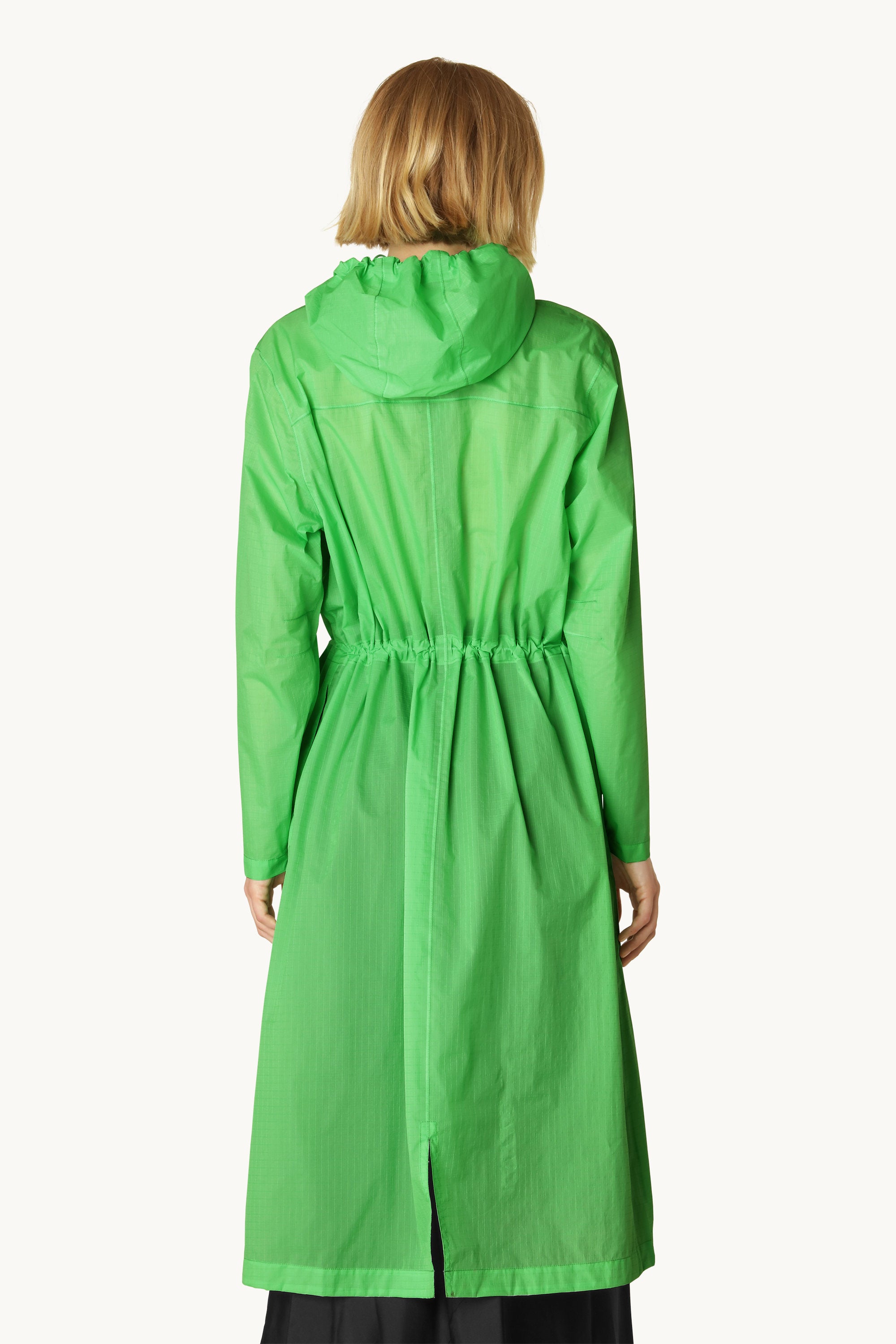Windbreaker Rain Parka - Bright Green