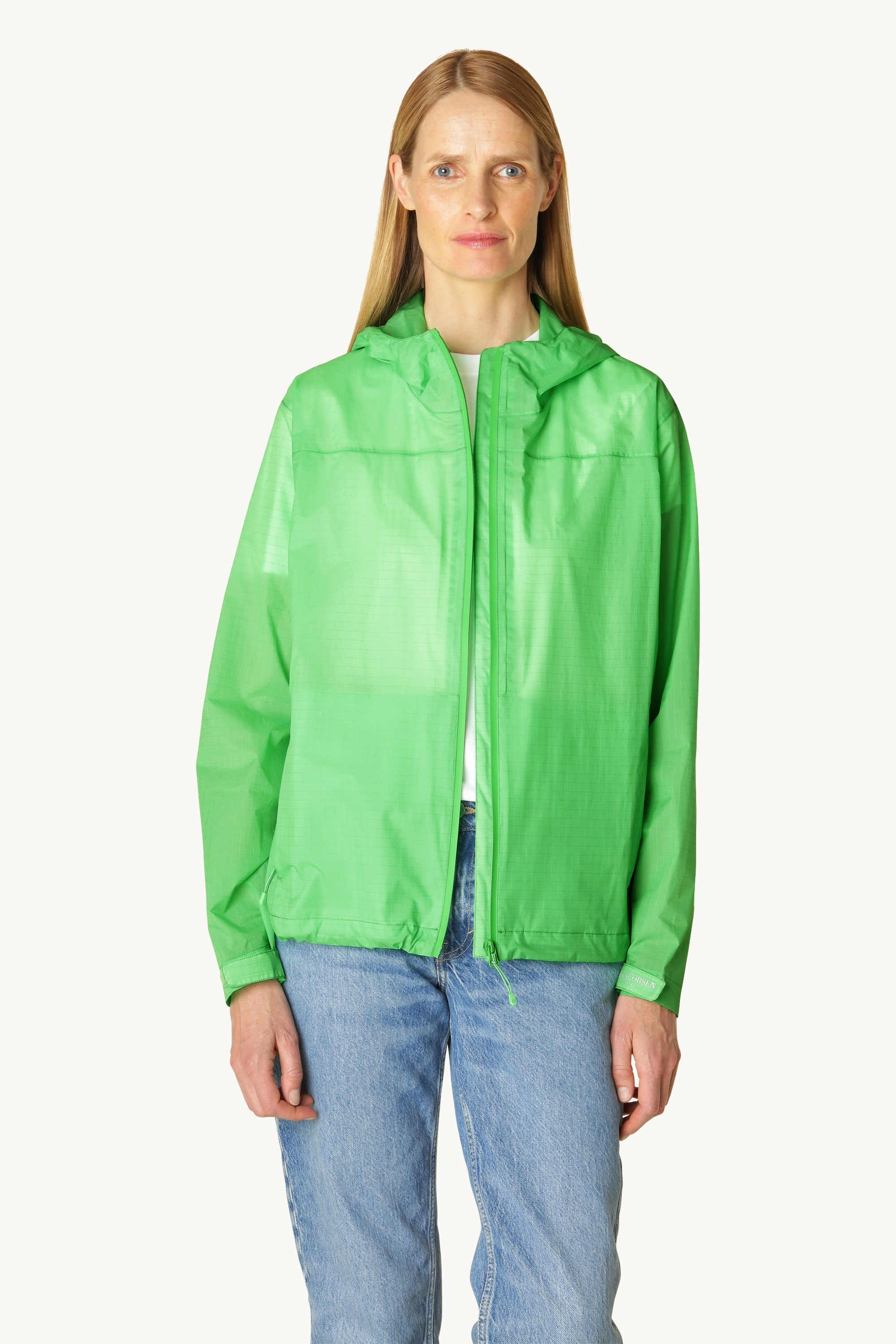 Windbreaker Rain Jacket - Bright Green