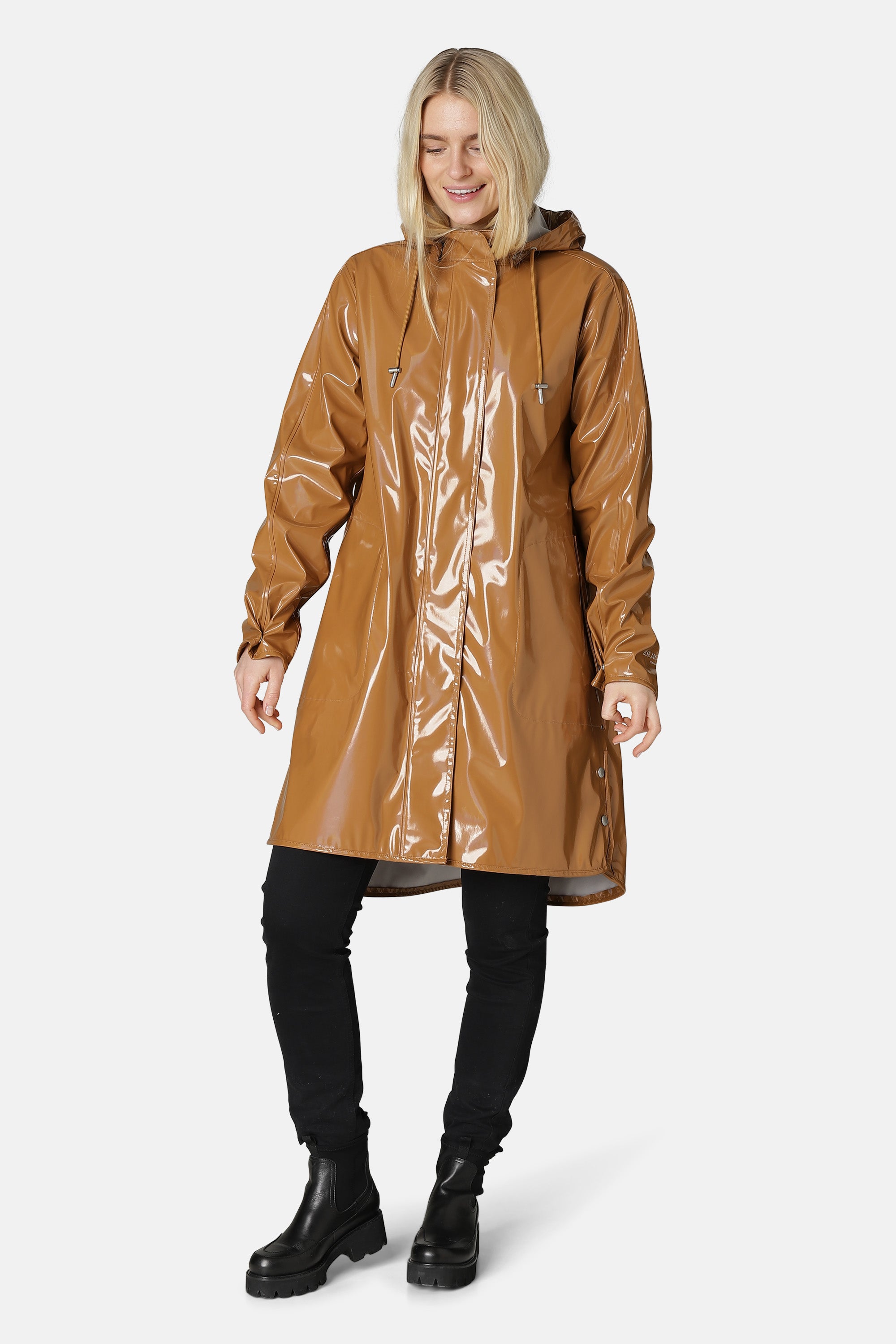 Ilse Jacobsen Hornbæk Rain Long Raincoat Raincoat 236 Cashew