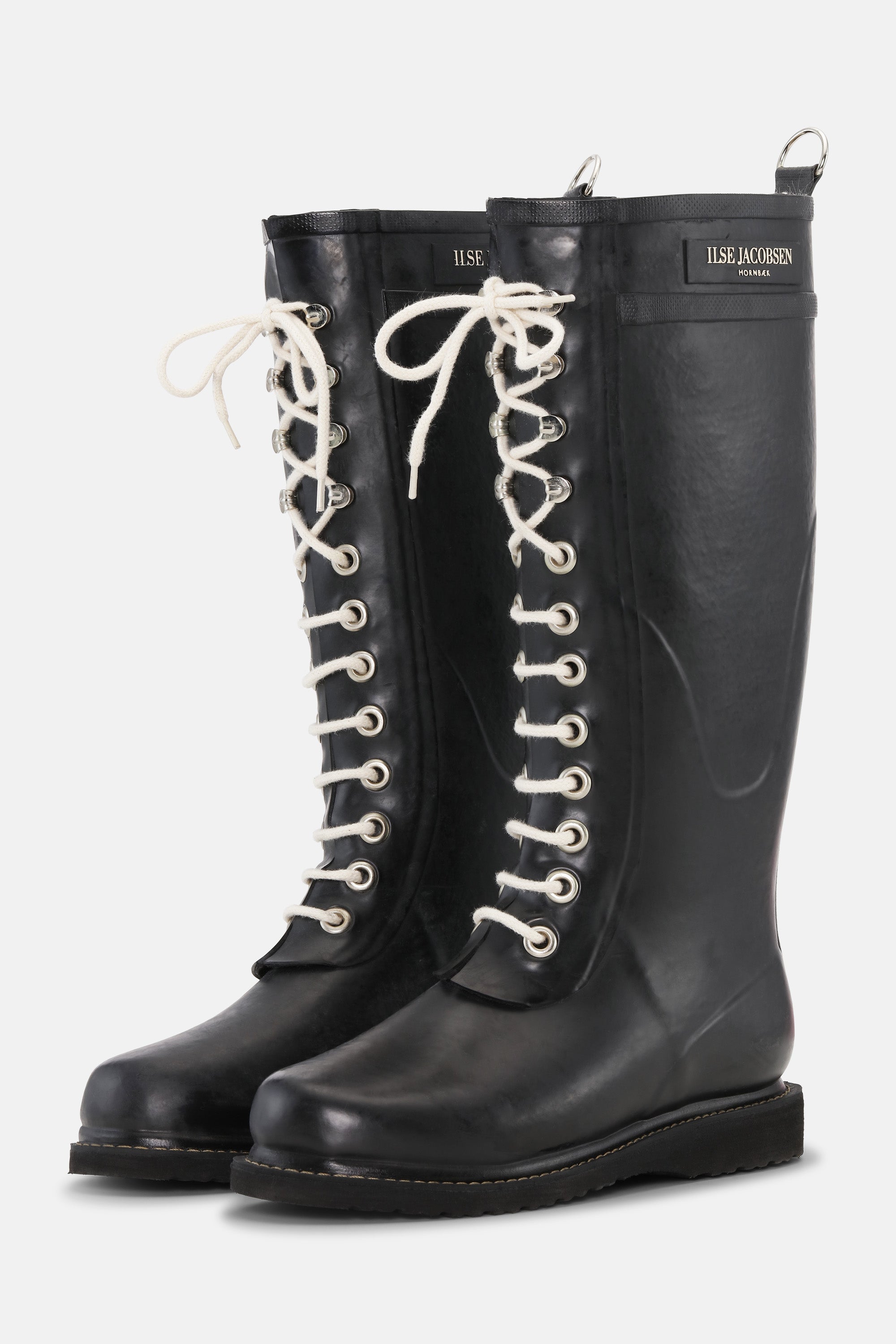 Ilse Jacobsen Hornbæk Footwear Long Rubber Boots Rain boots 01 Black