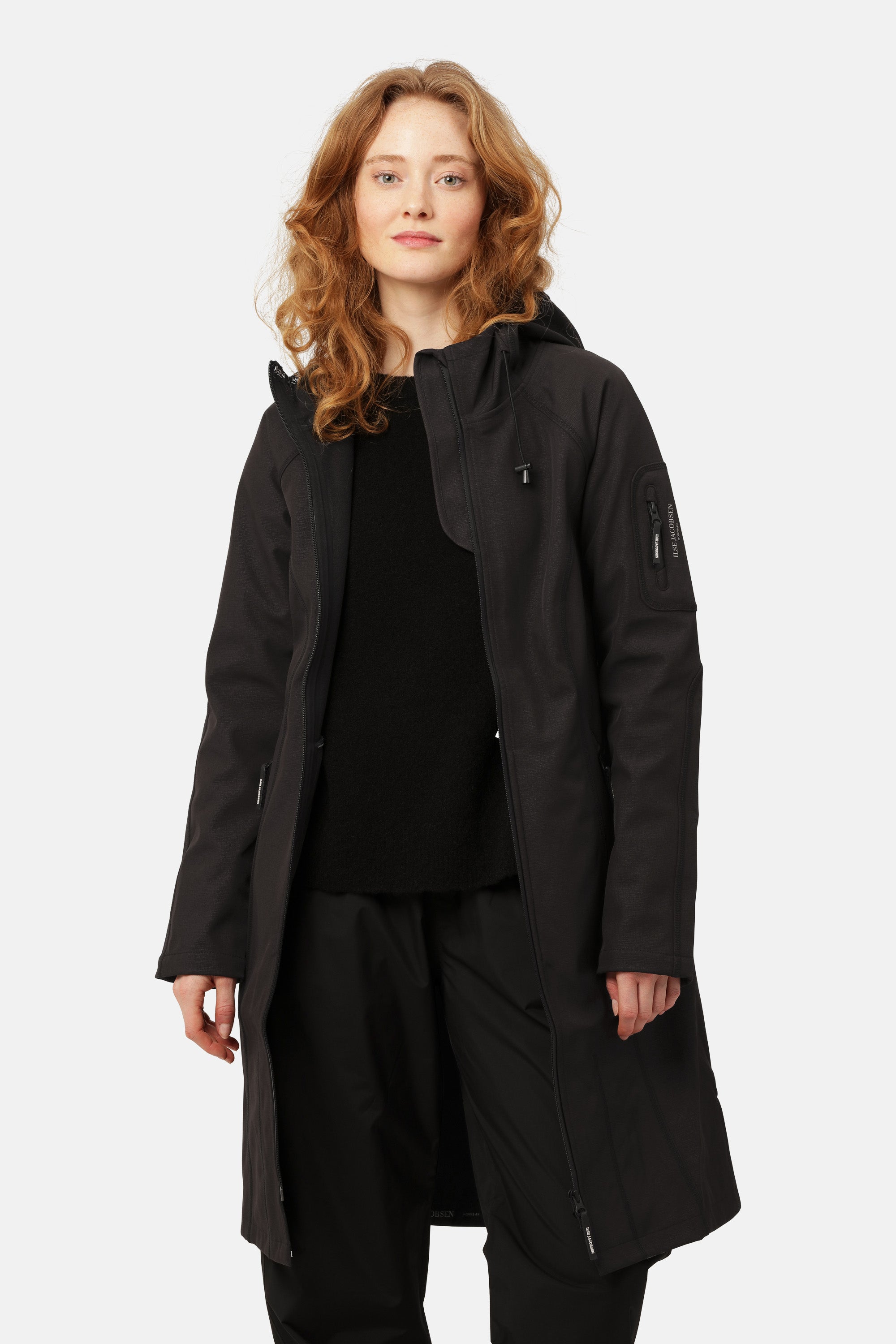 Ilse Jacobsen Hornbæk Rain Raincoat Raincoat 001 Black