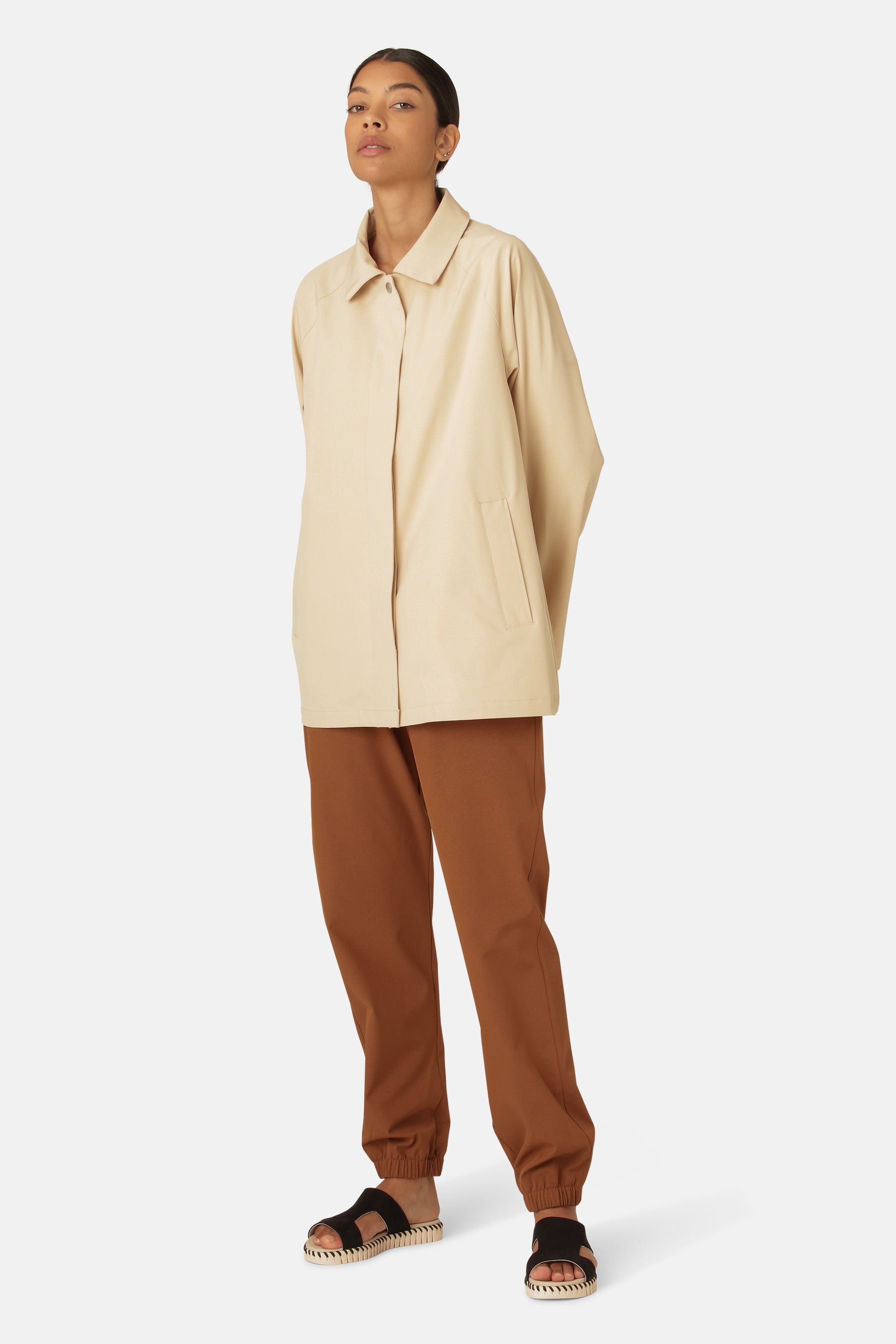 Ilse Jacobsen Hornbæk Rain Rain jacket Rain jacket 191 Beige