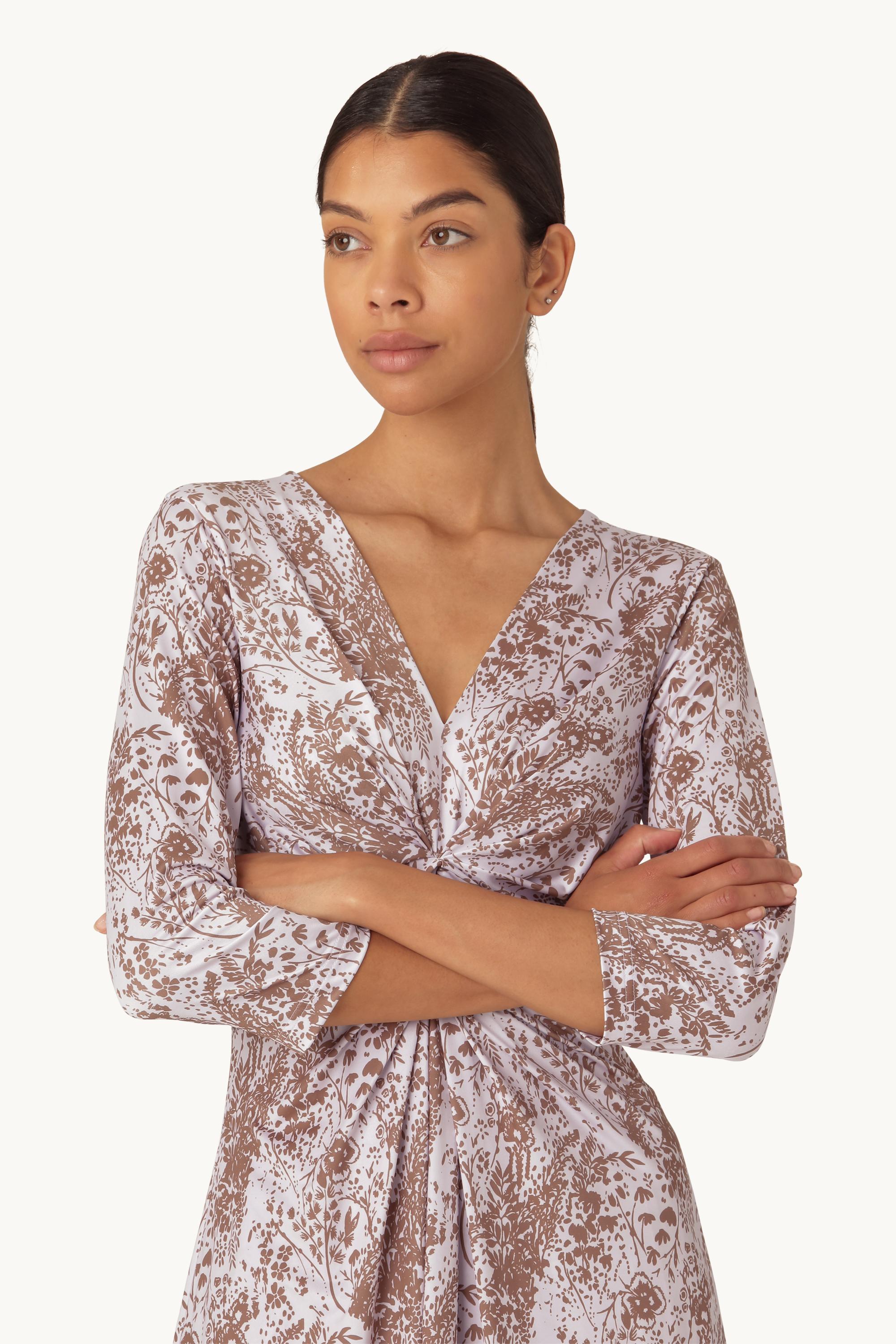 Short Dress - Walnut