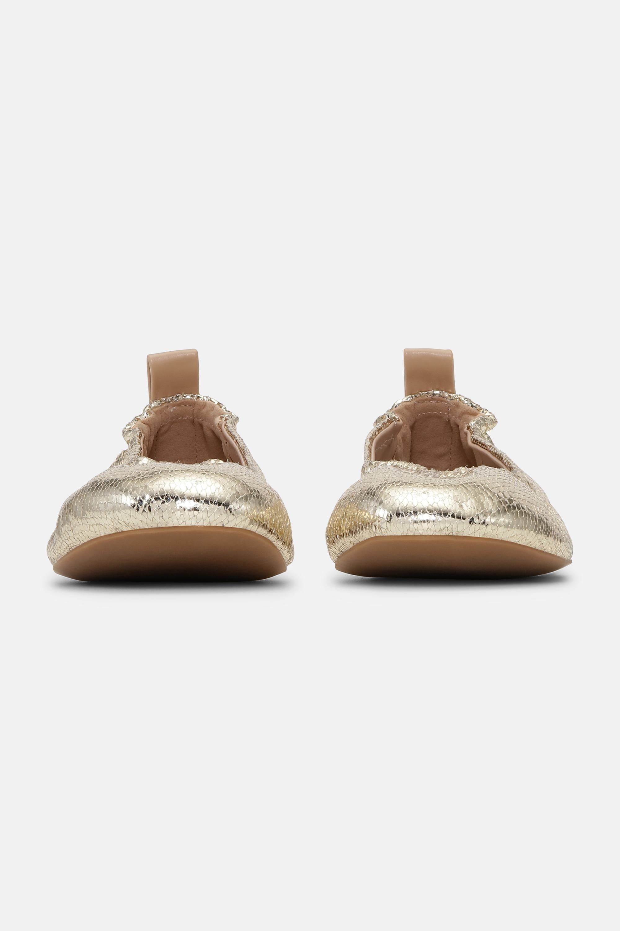 Ballarina Metallic - Platin Taupe