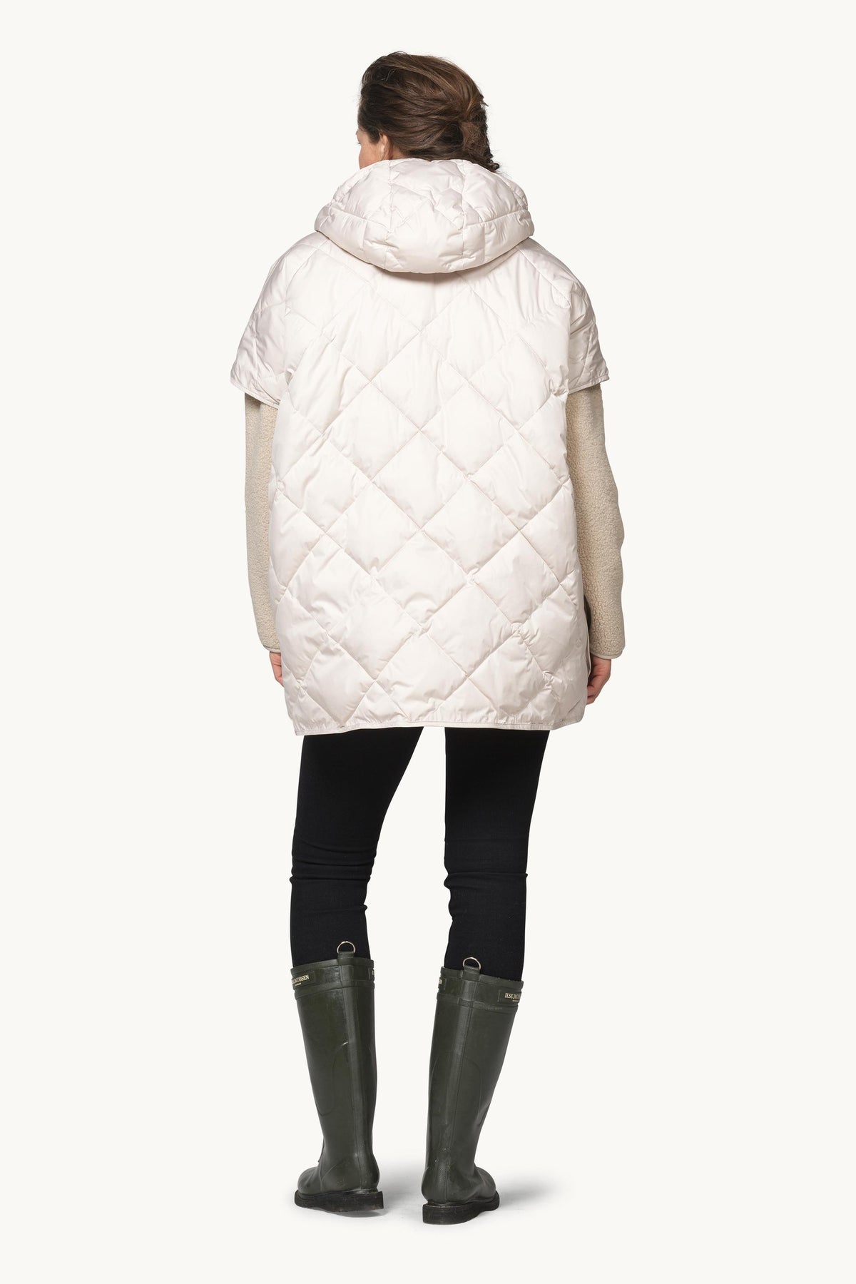 Padded Vest - Silver Grey