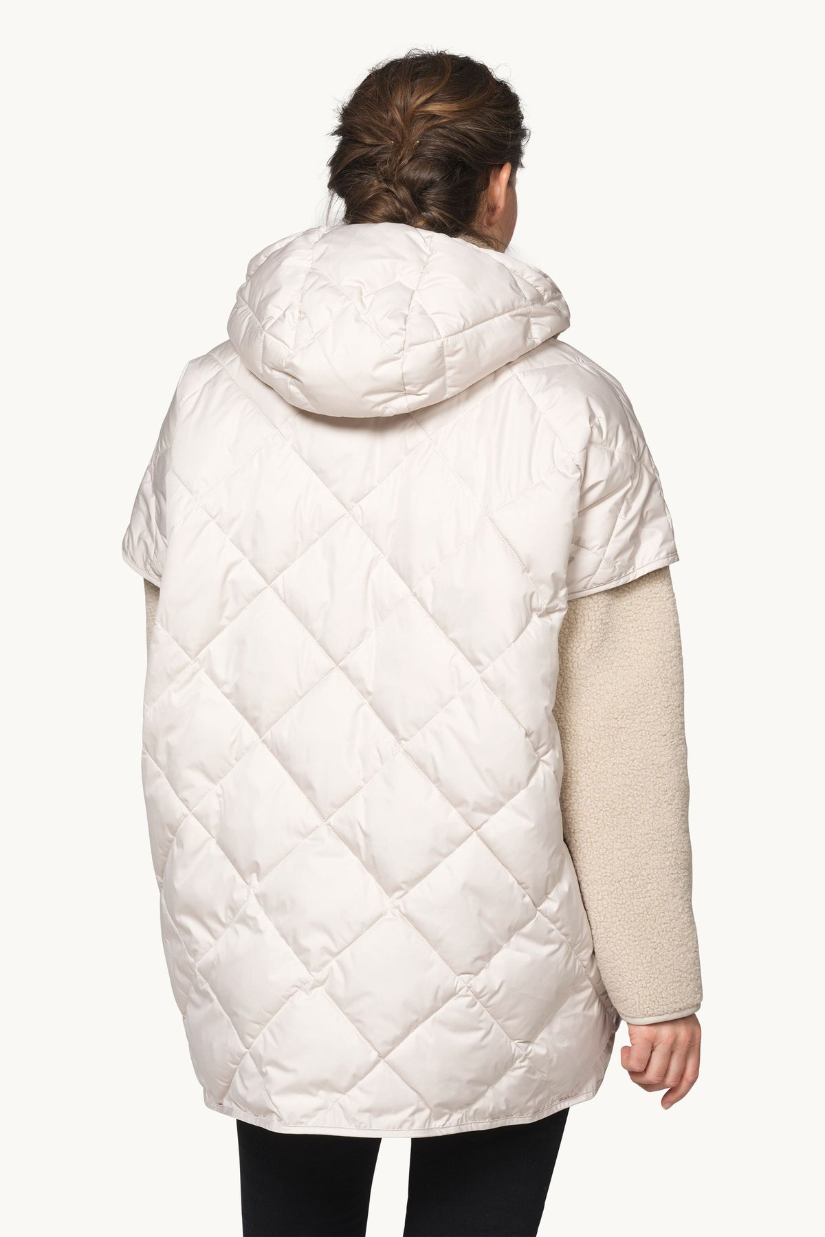 Padded Vest - Silver Grey