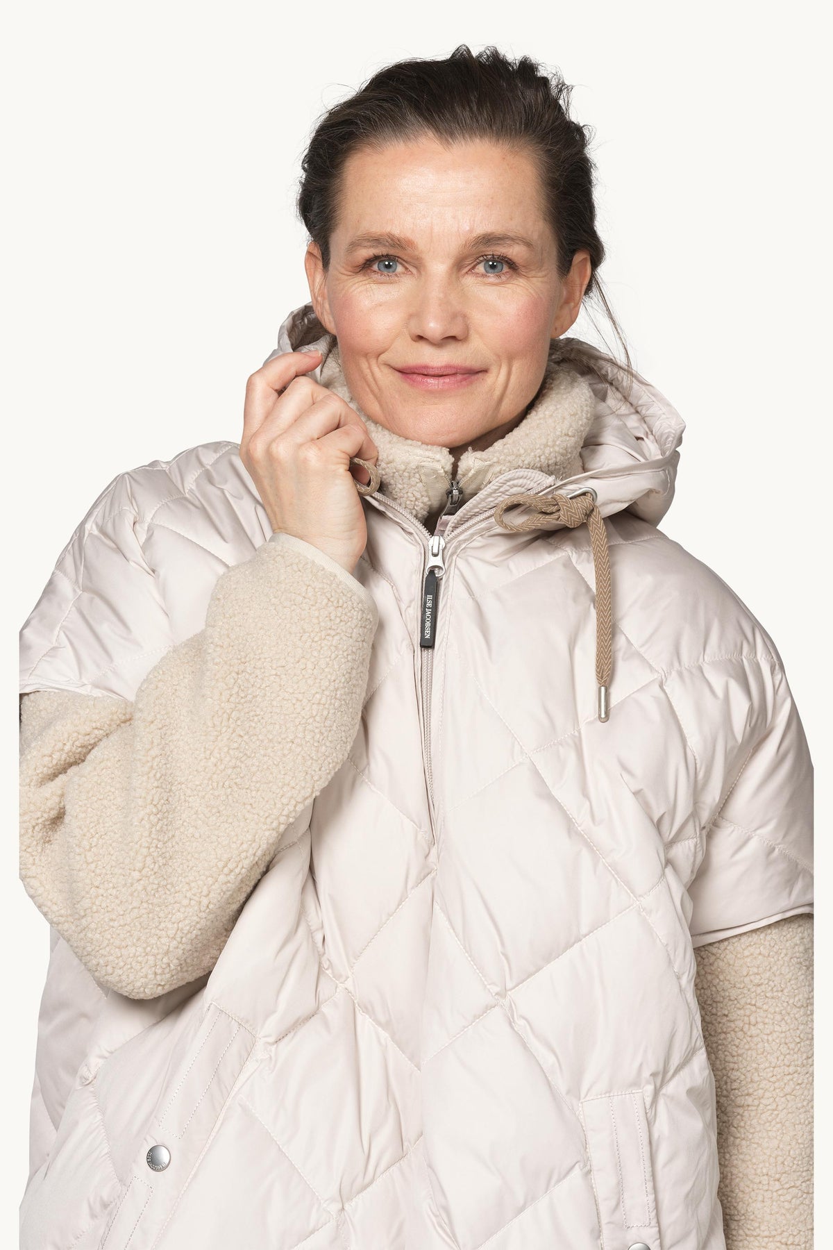Padded Vest - Silver Grey