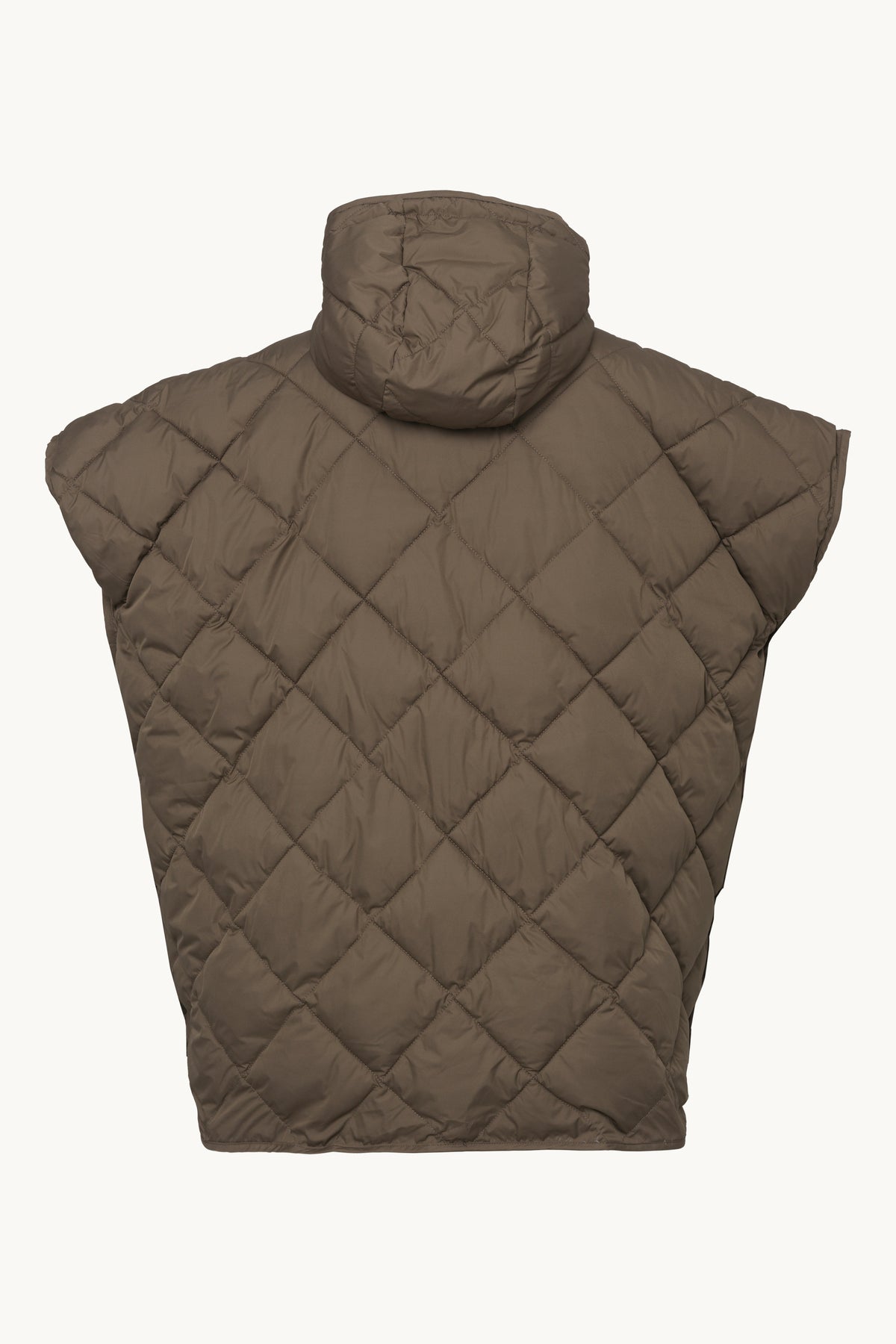 Padded Vest - Mud