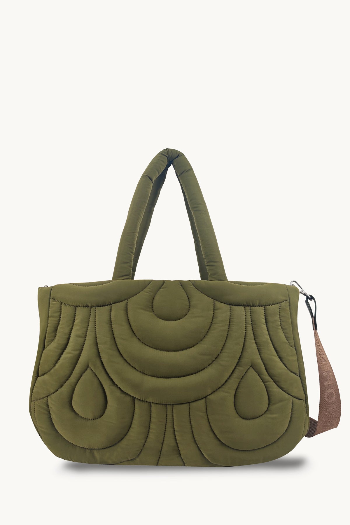 Quilted Bag - Olive Night