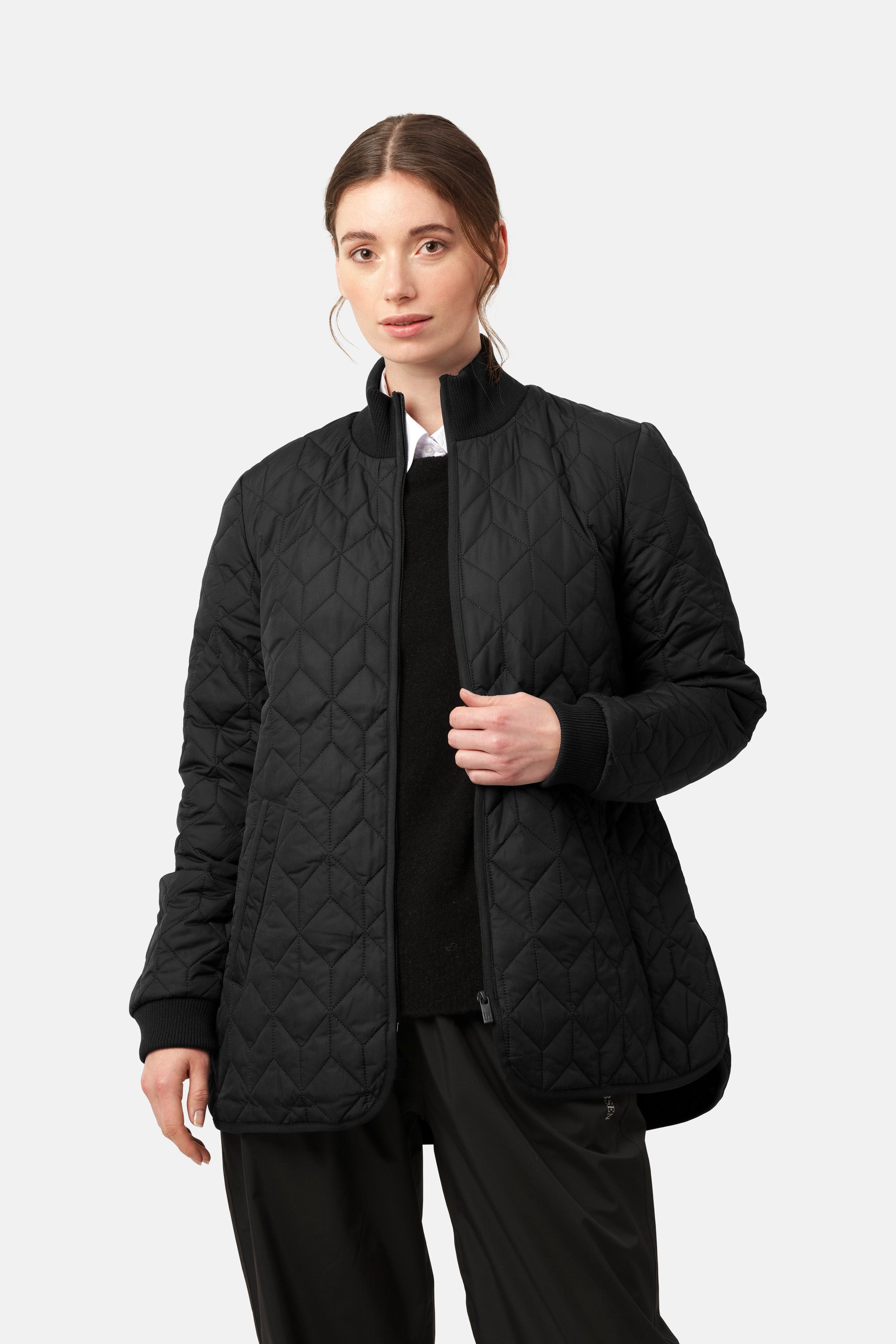 Ilse Jacobsen Hornbæk Outerwear Quilt Jacket Jacket 001 Black