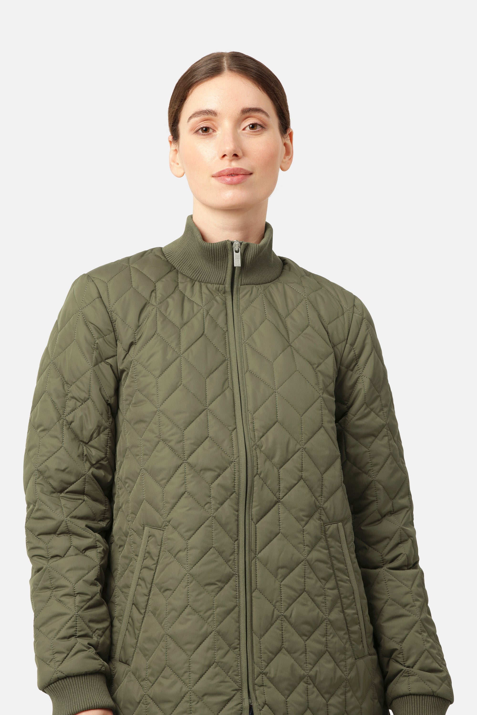 Ilse Jacobsen Hornbæk Outerwear Quilt Jacket Jacket 410 Army