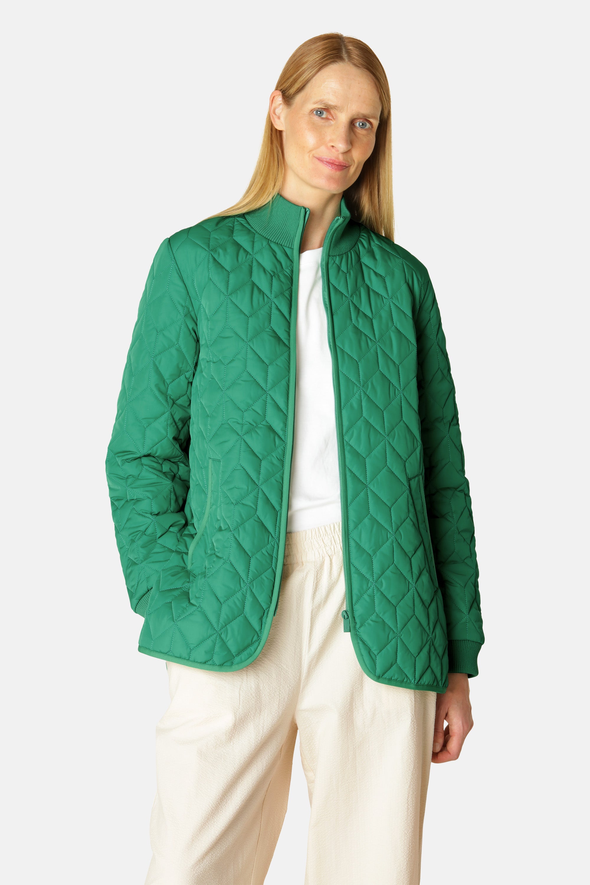 Ilse Jacobsen Hornbæk Outerwear Quilt Jacket Jacket 439 Sea Plant