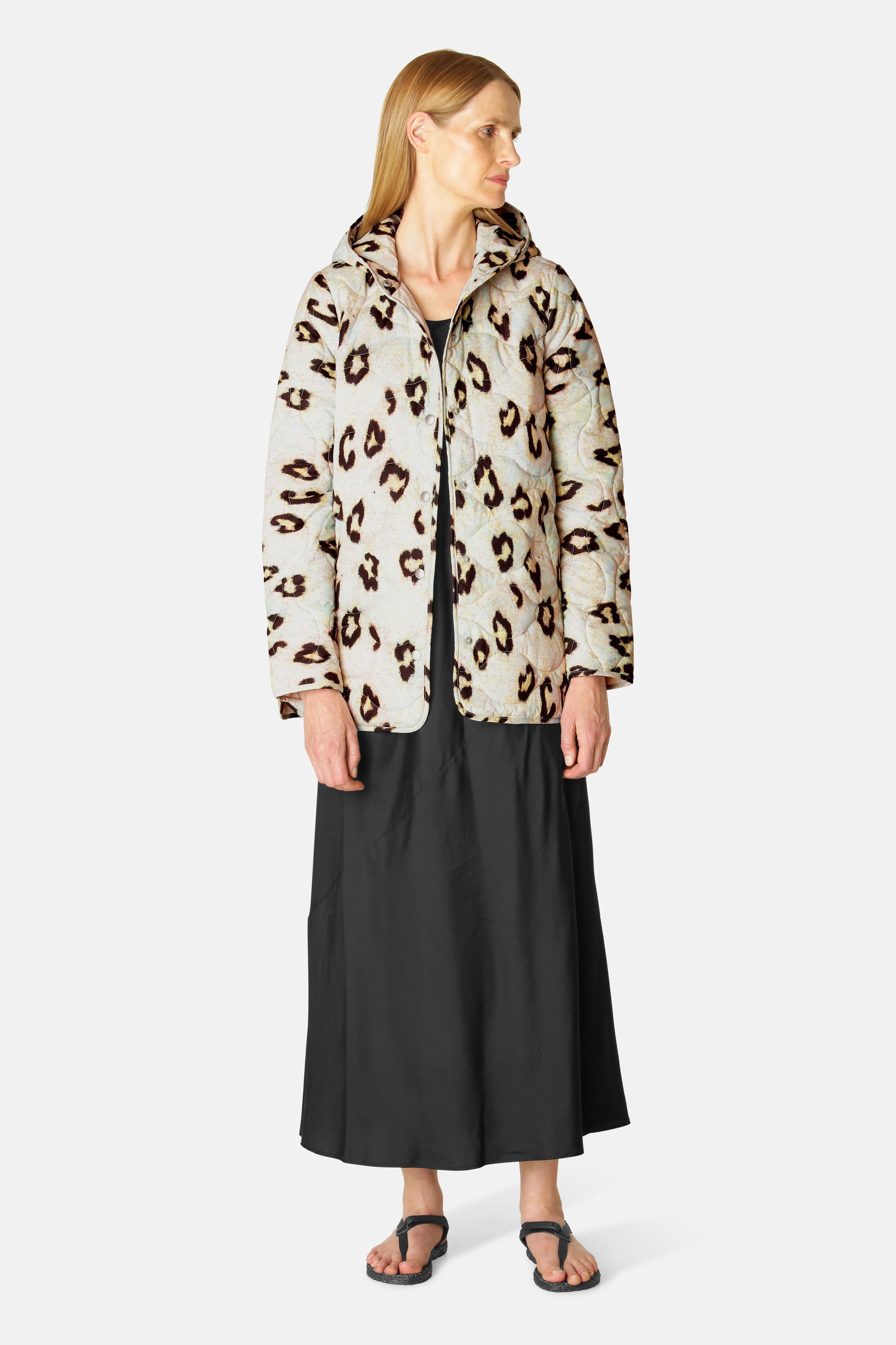 Quilt jacket Leopard