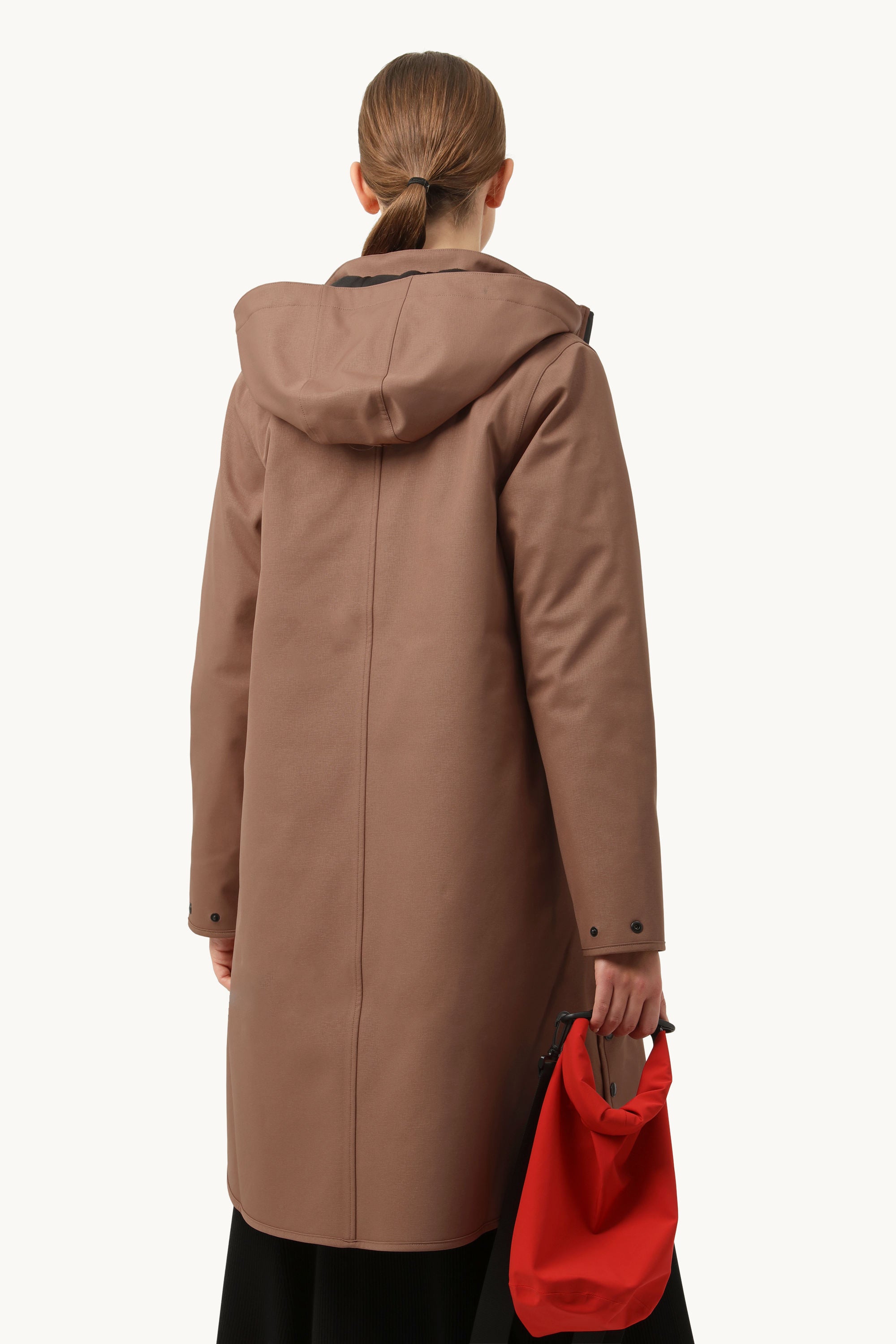 Softshell Raincoat A-line - Acorn
