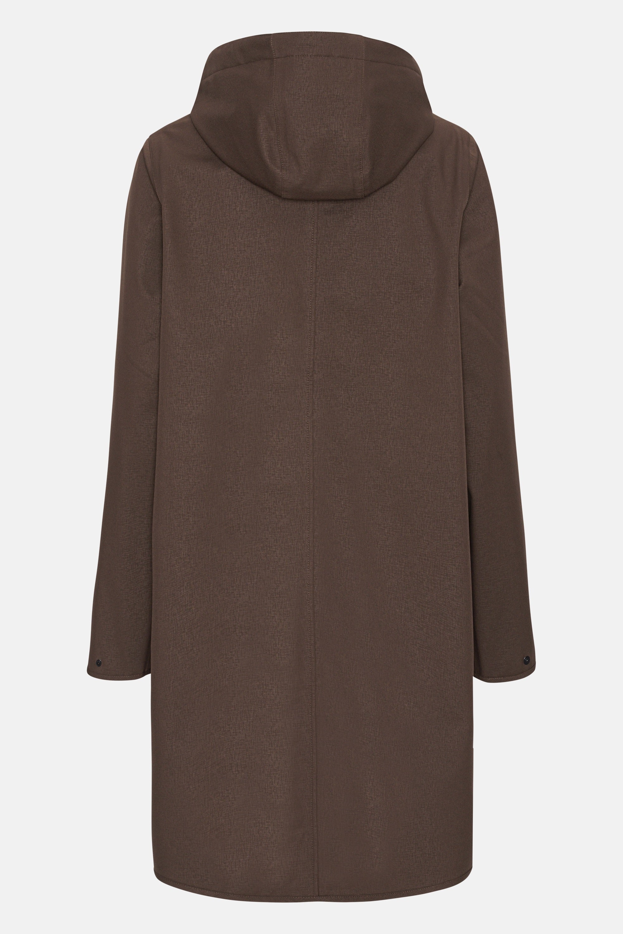 Softshell Raincoat A-line - Chocolate Brown