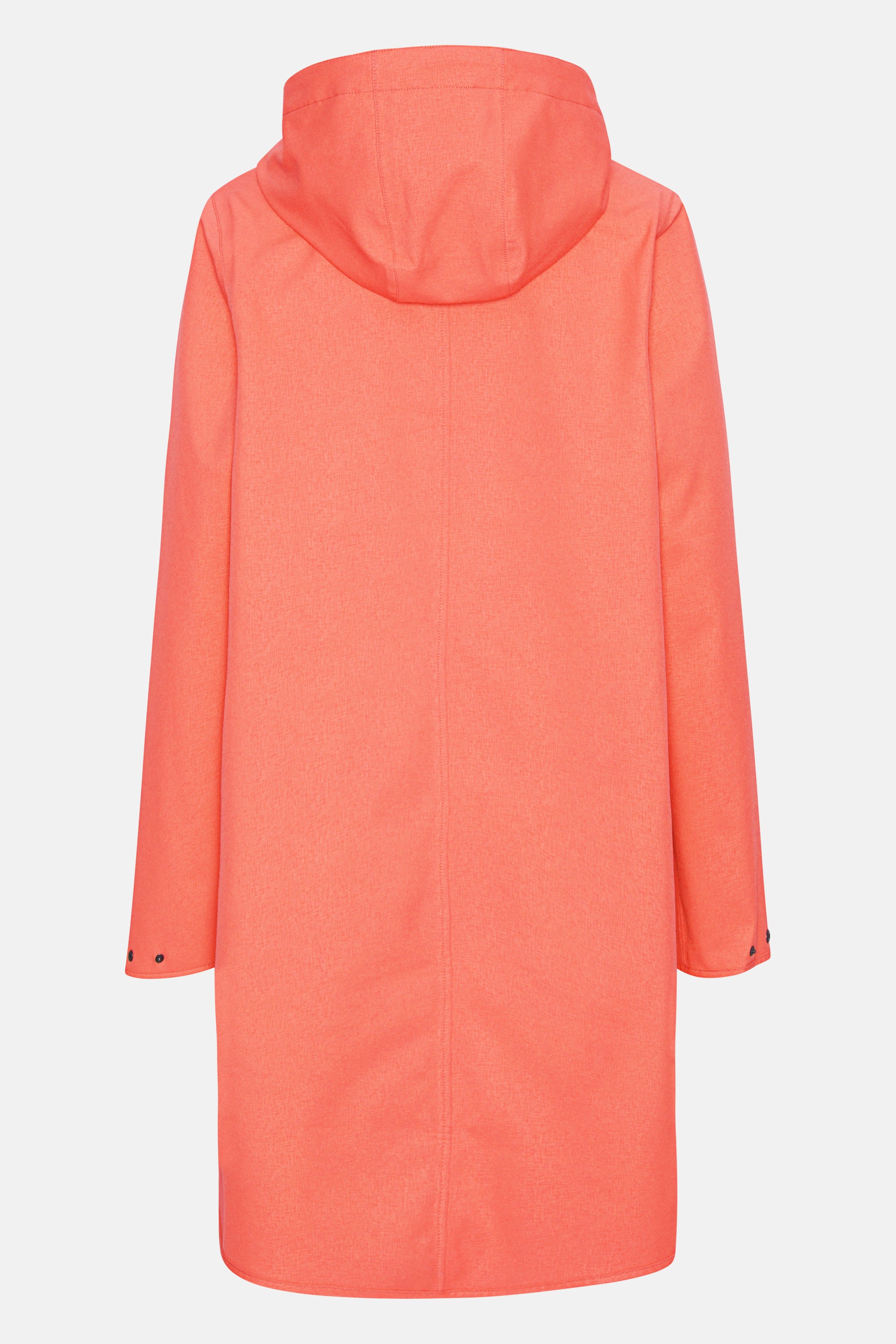 Softshell Raincoat A-line - Spiced Coral