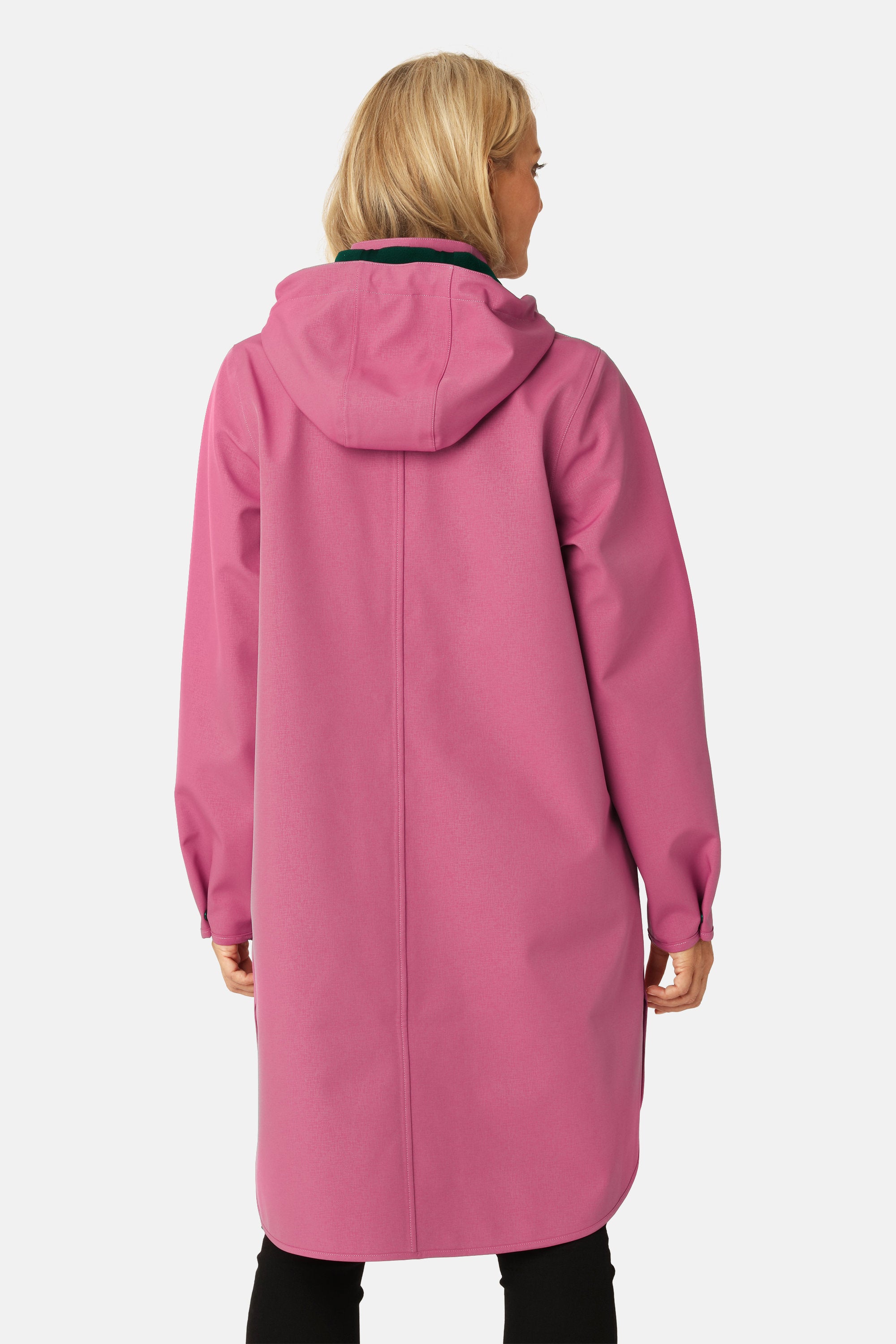 Softshell Raincoat A-line - Magenta Haze