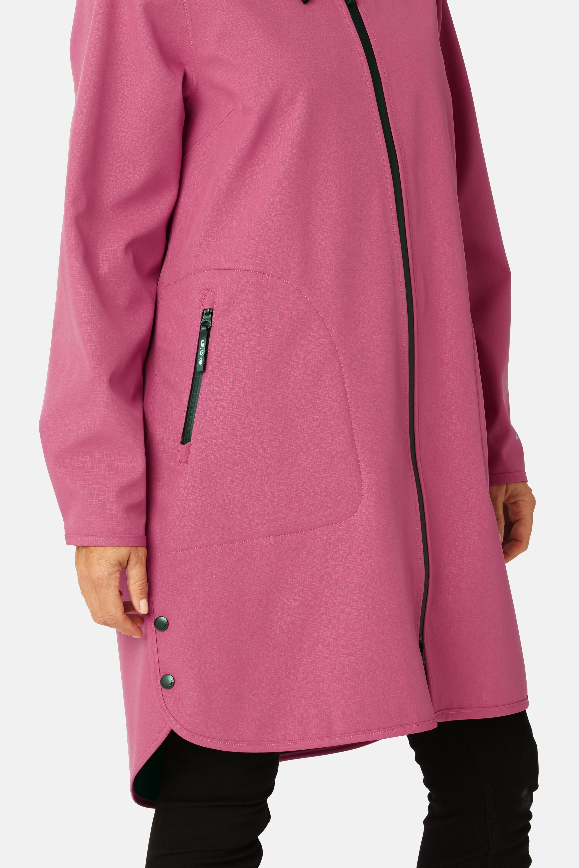 Softshell Raincoat A-line - Magenta Haze