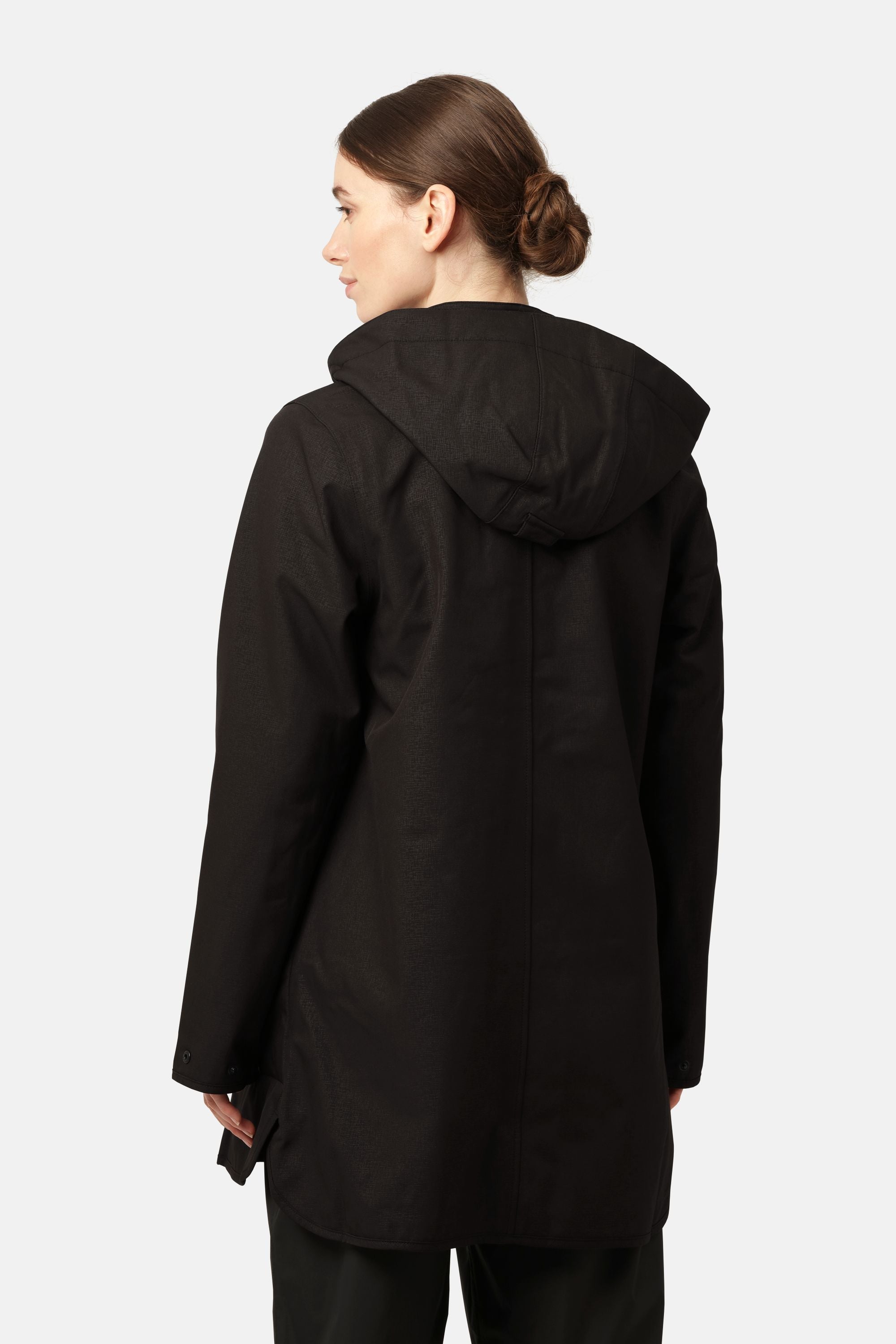 Softshell Raincoat A-line - Black