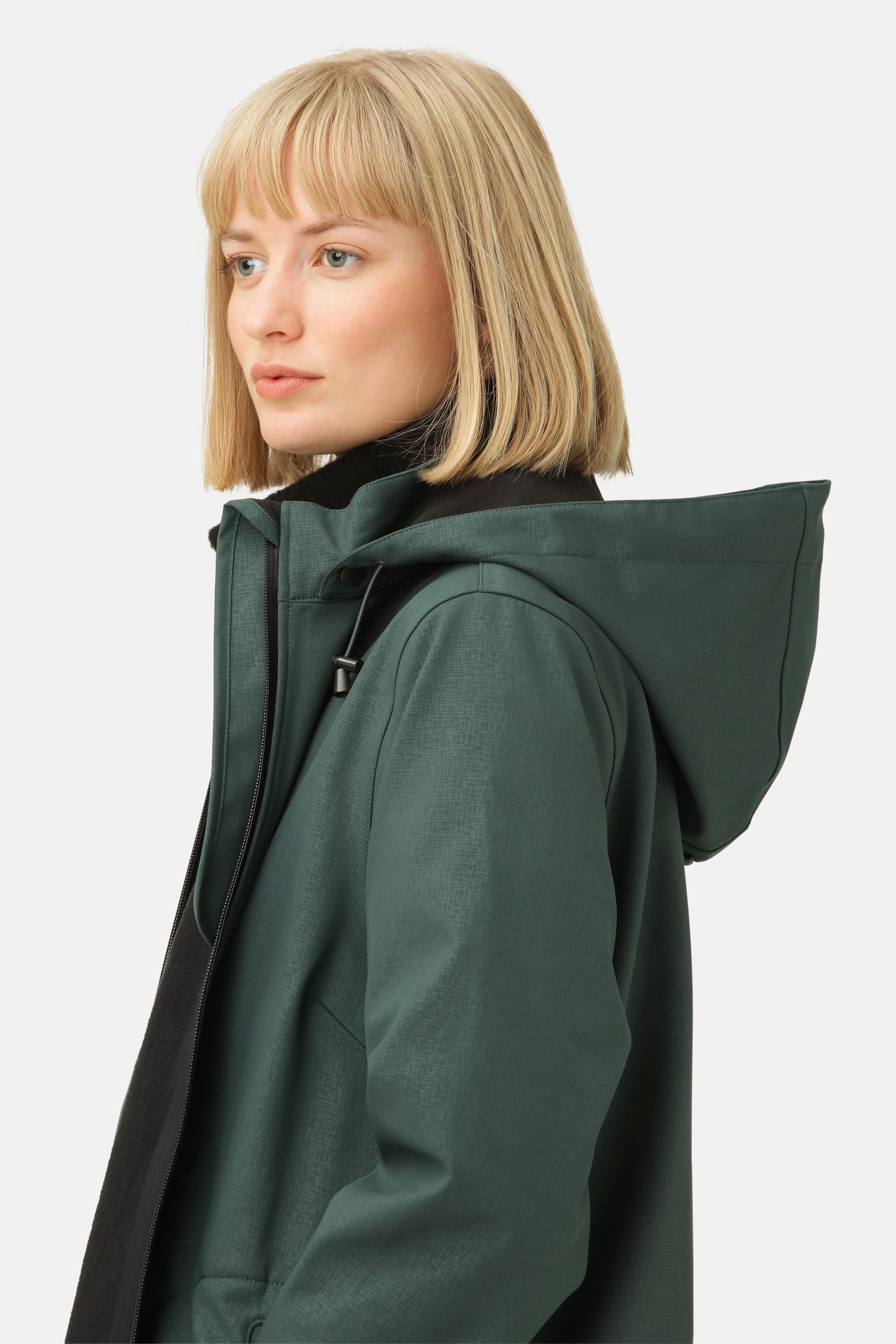 Softshell Raincoat A-line - Beetle