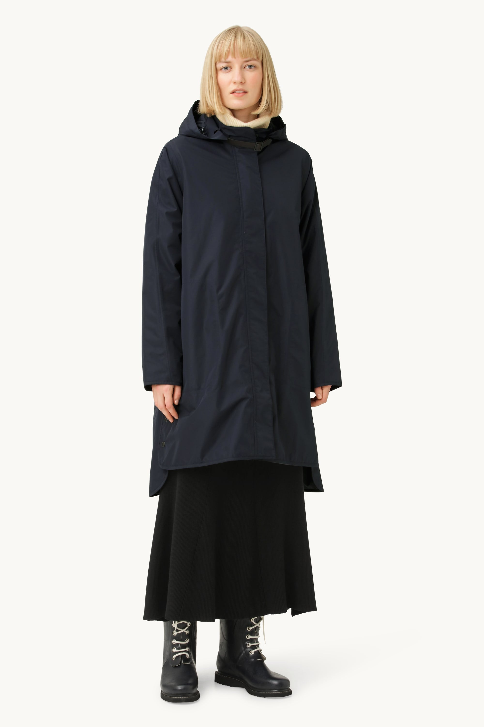 Raincoat - Dark Indigo