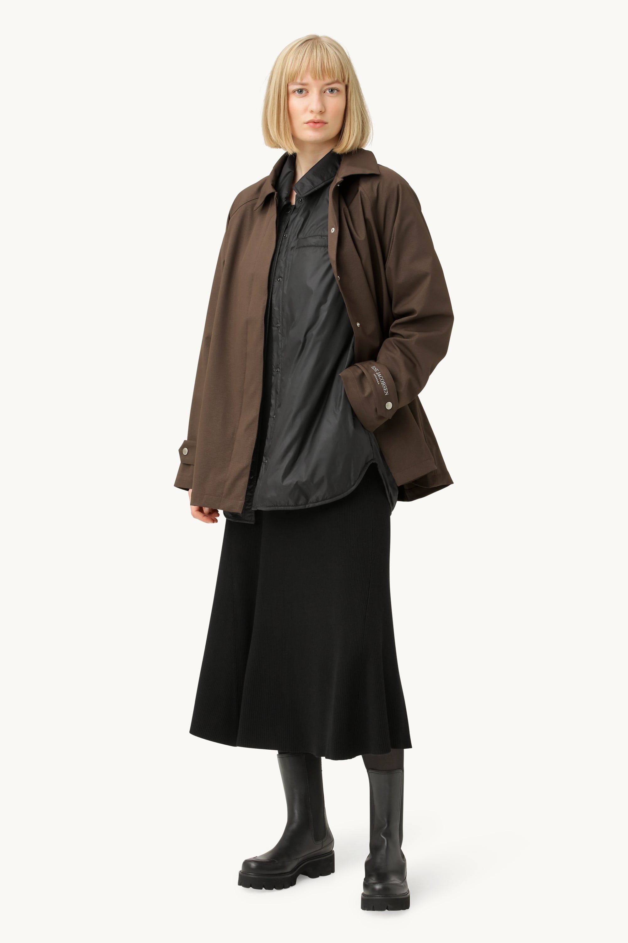 Rain Jacket - Chocolate Brown
