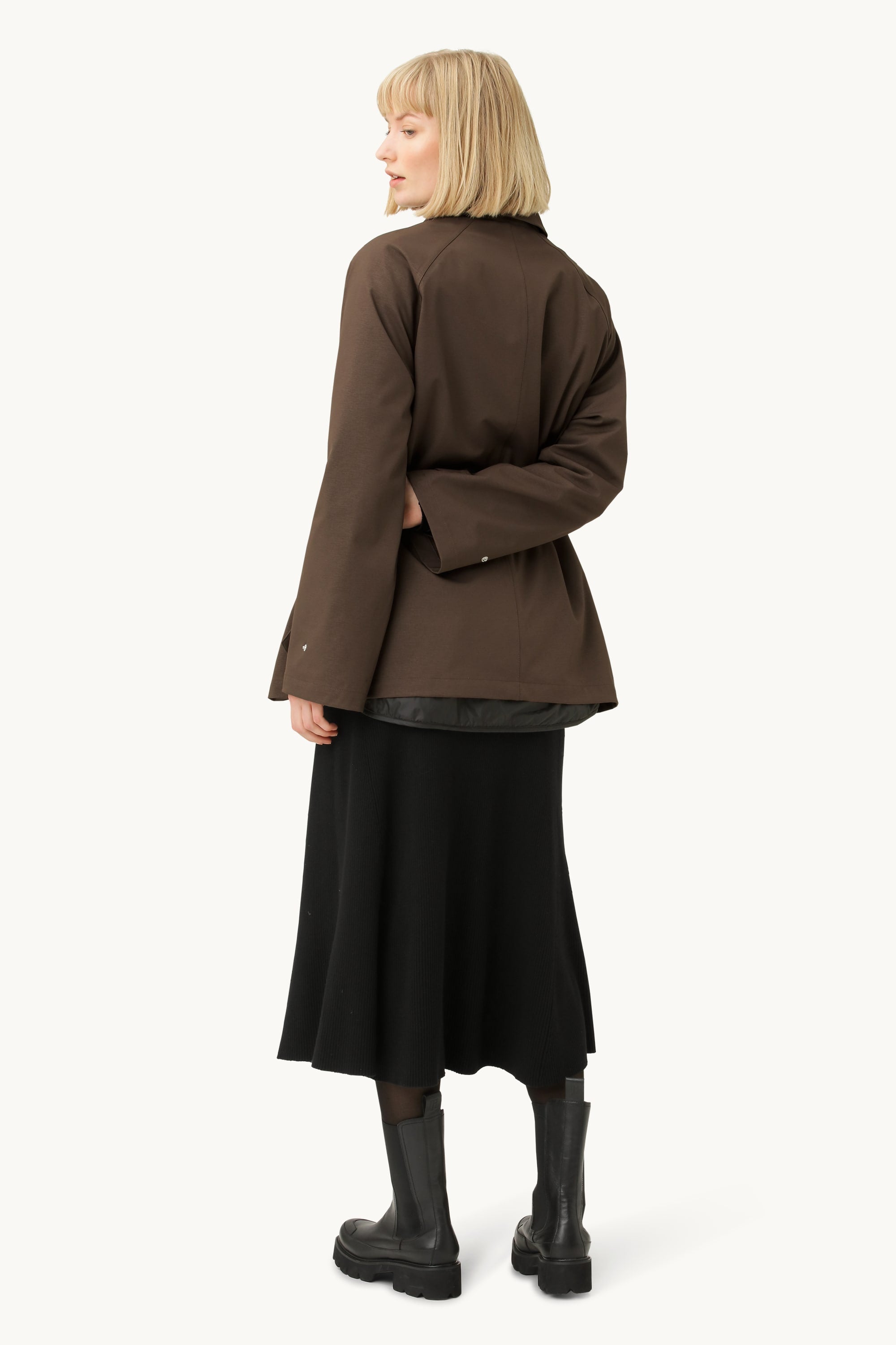 Rain Jacket - Chocolate Brown