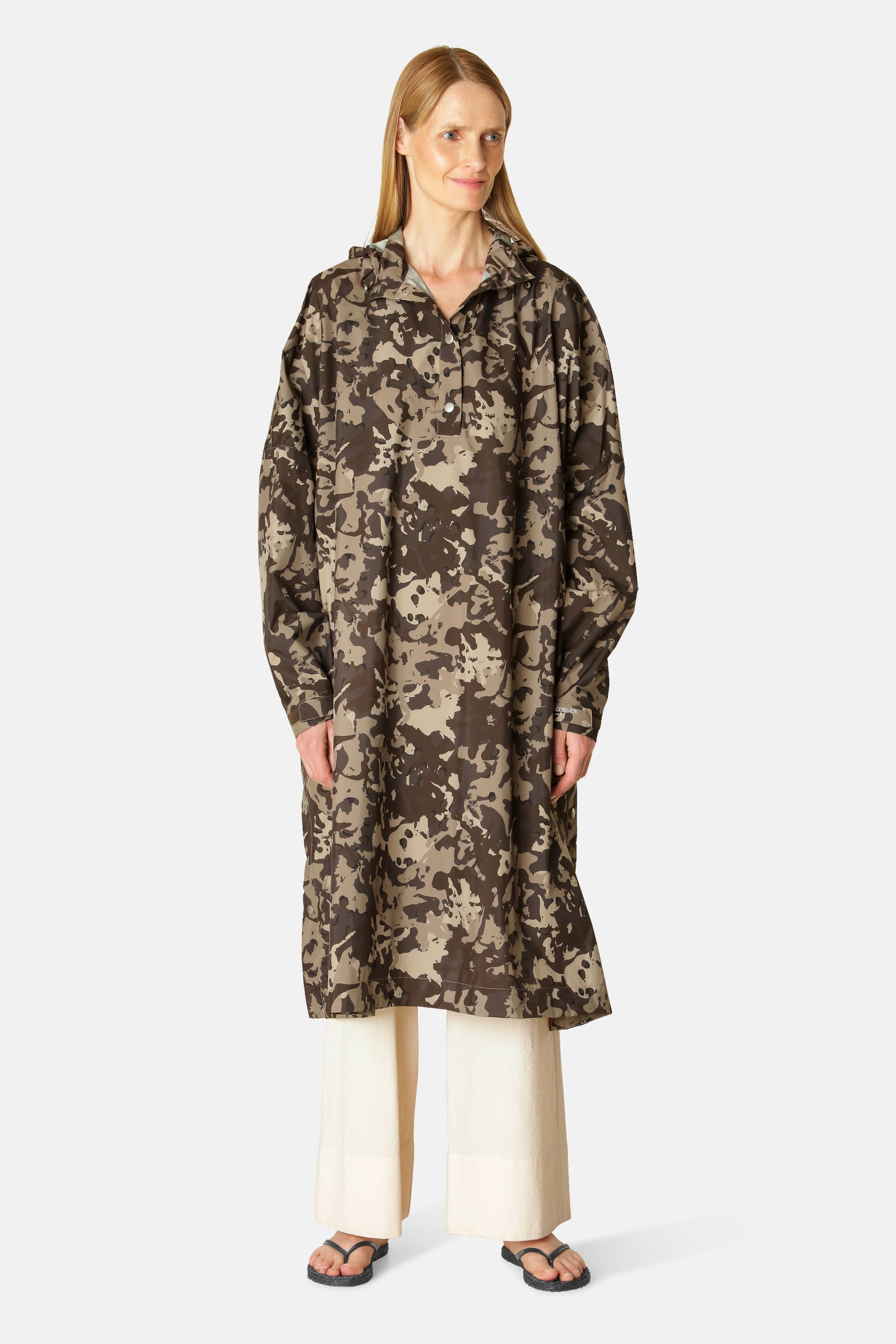 Rainponcho - Brown Camo
