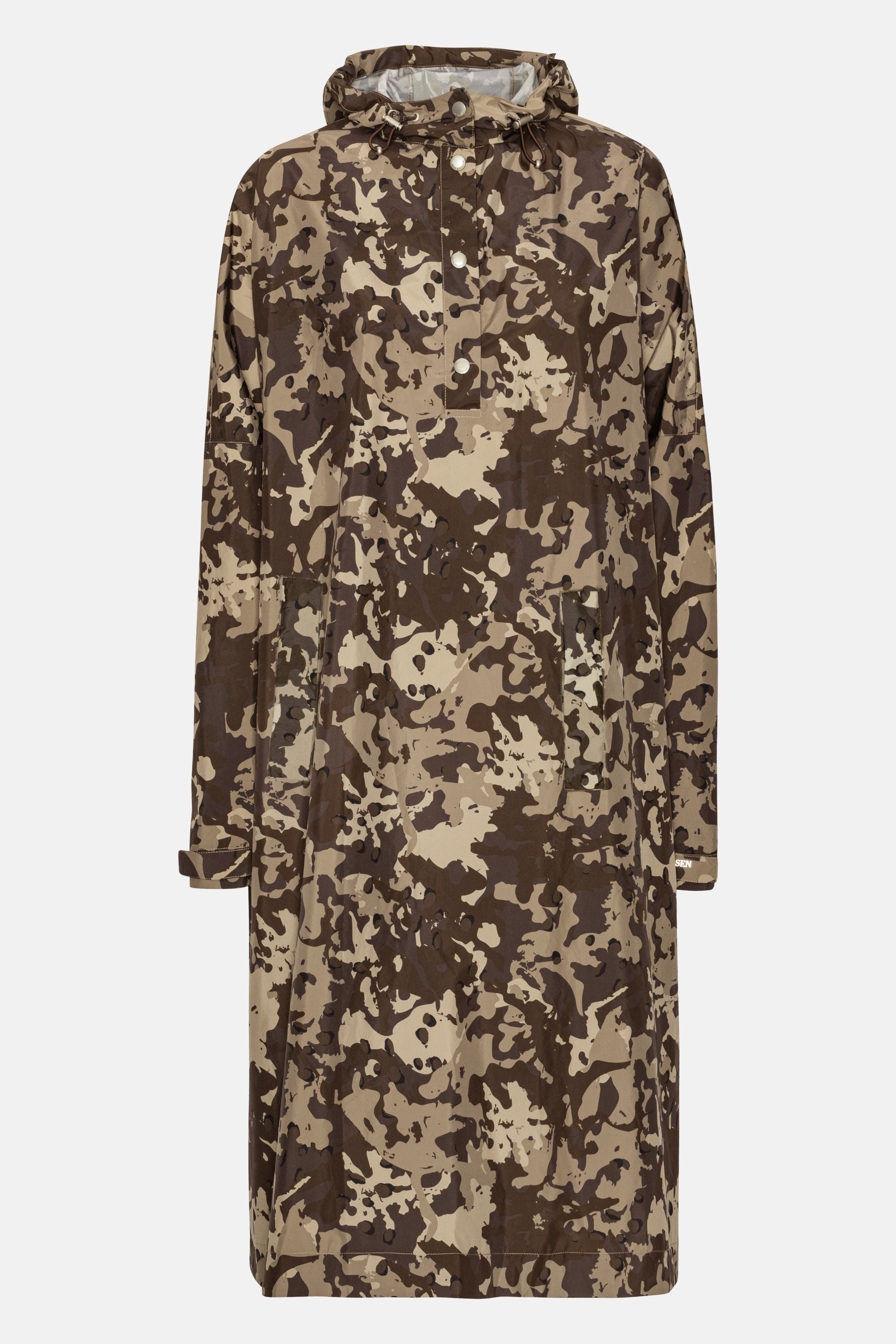 Rainponcho - Brown Camo