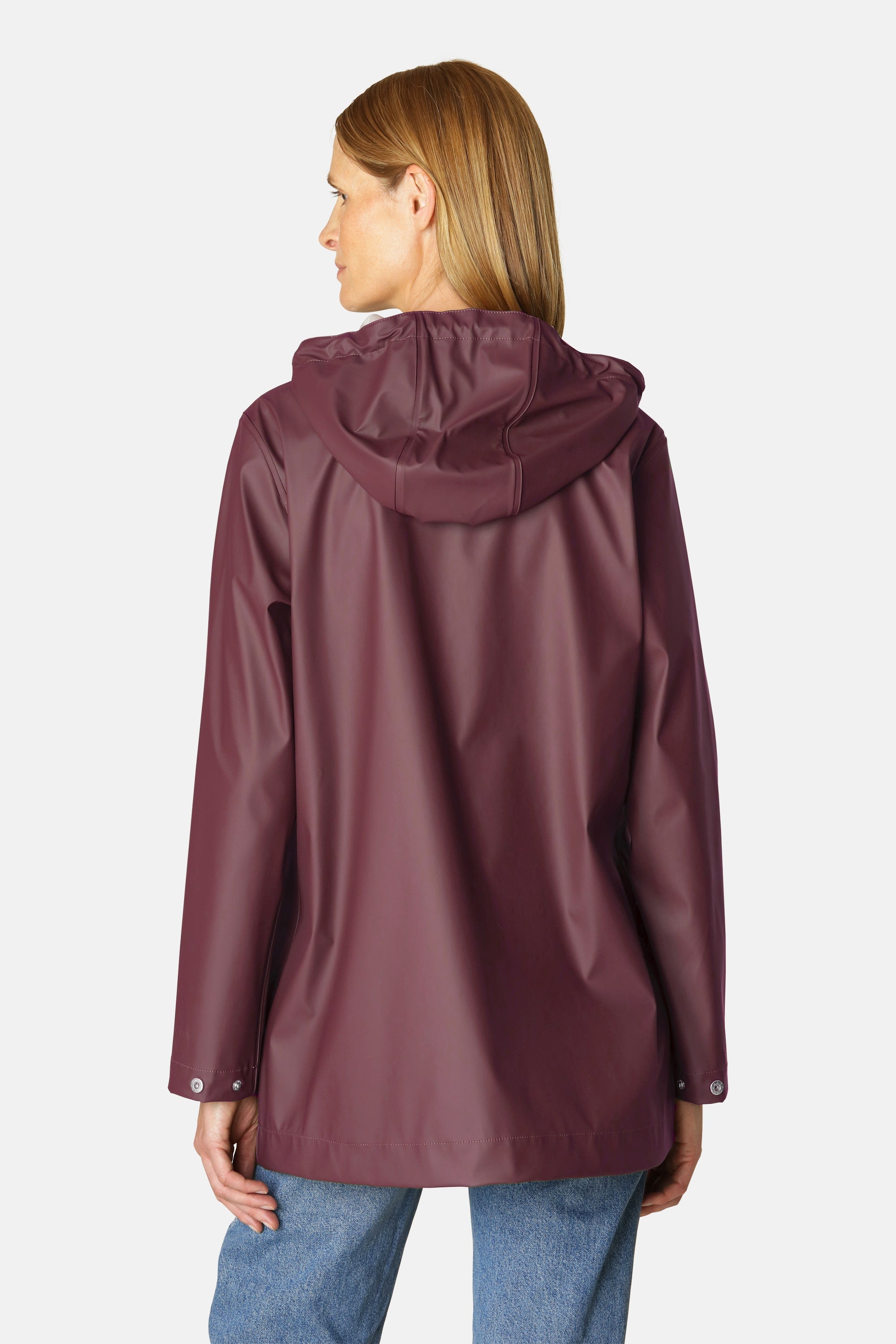 Light Raincoat - Maroon Banner