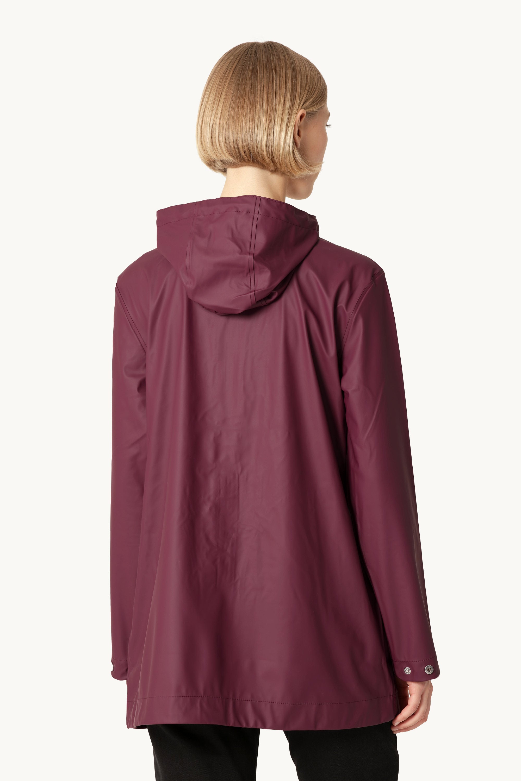 Light Raincoat - Maroon Banner