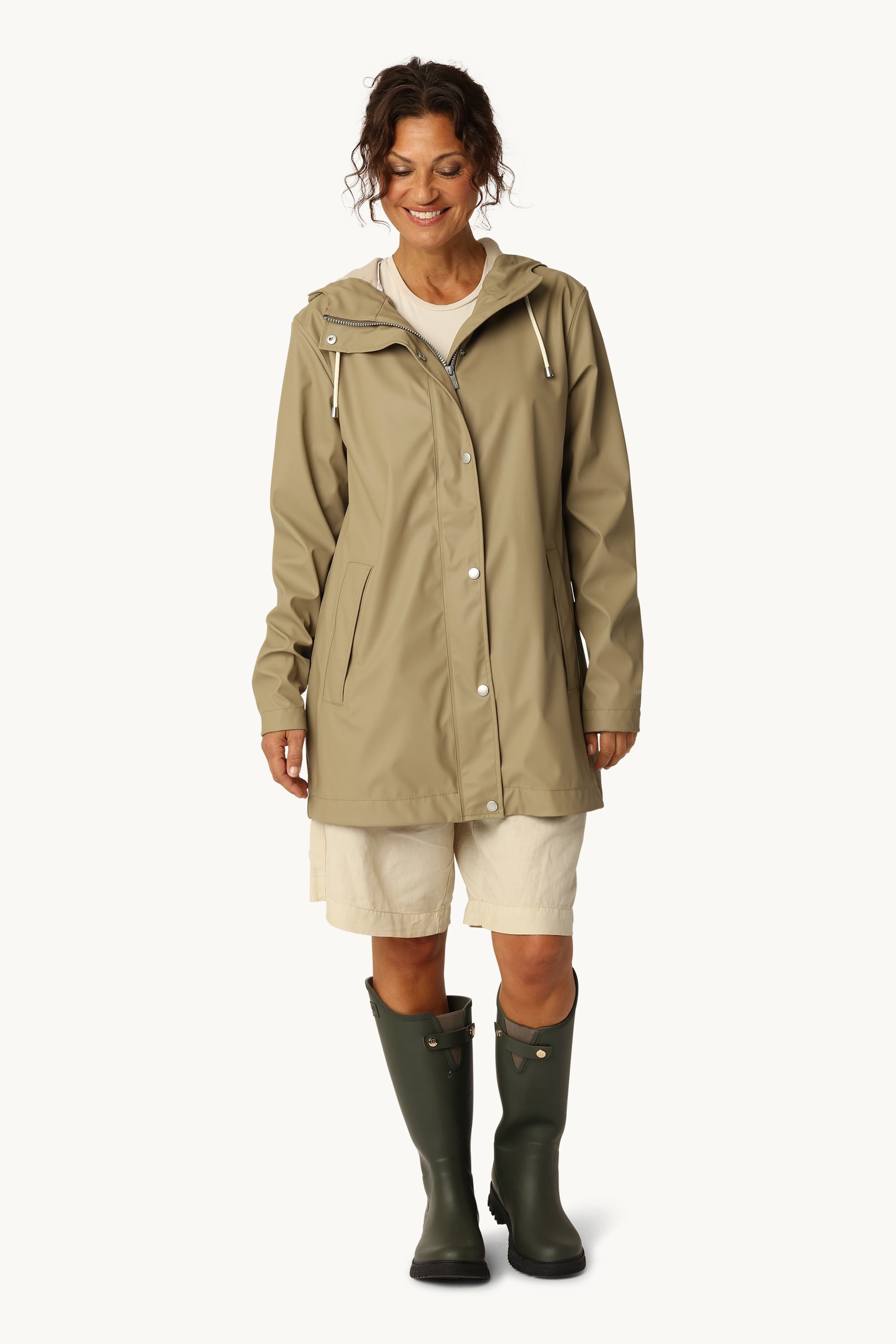 Light Raincoat - Coriander