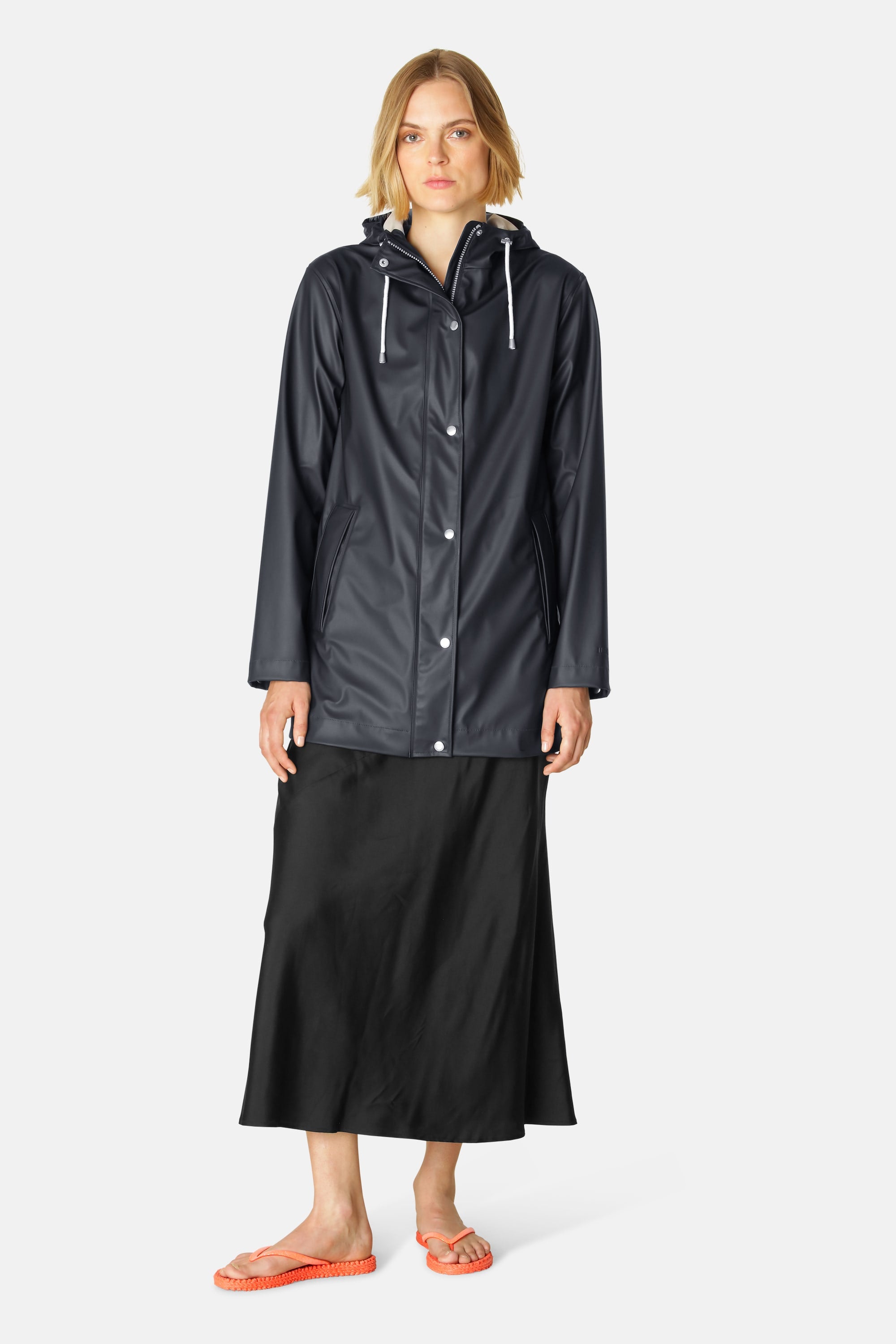 Light Raincoat - Dark Indigo