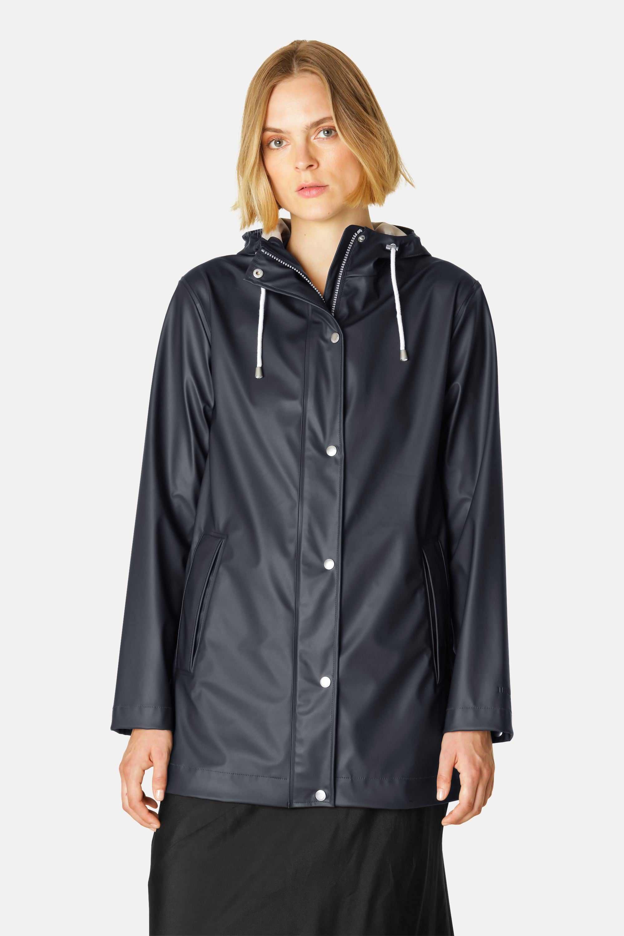 Light Raincoat - Dark Indigo