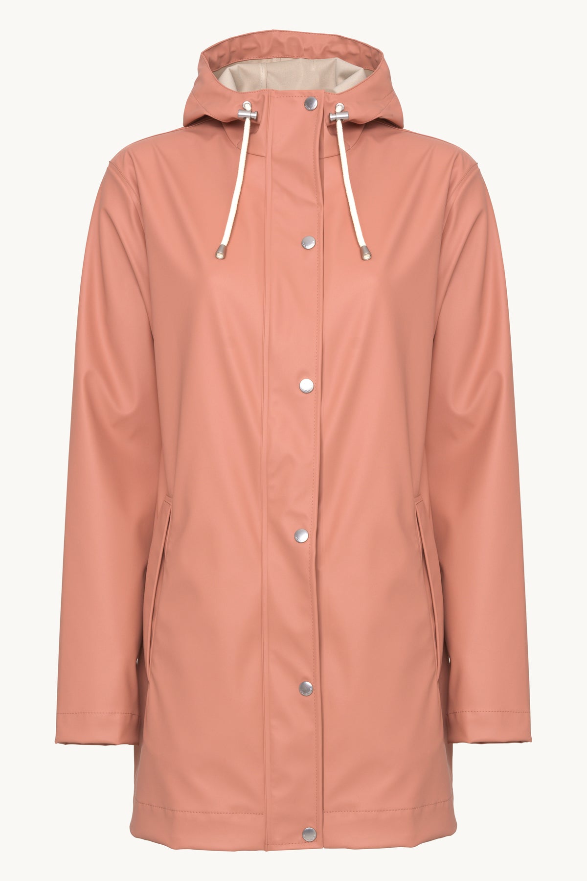 Short Rain Jacket - Ash Rose