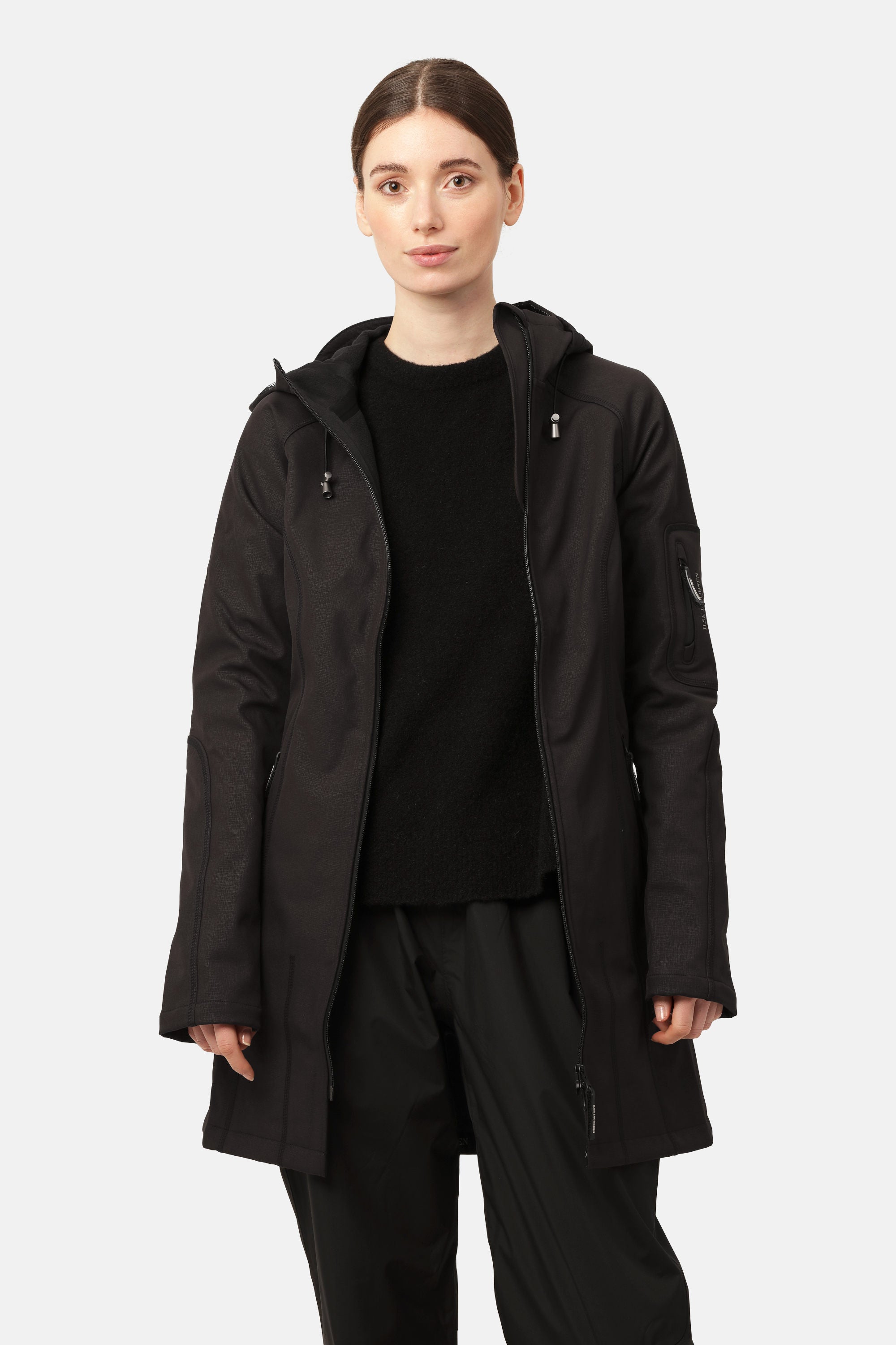Softshell Raincoat - Black