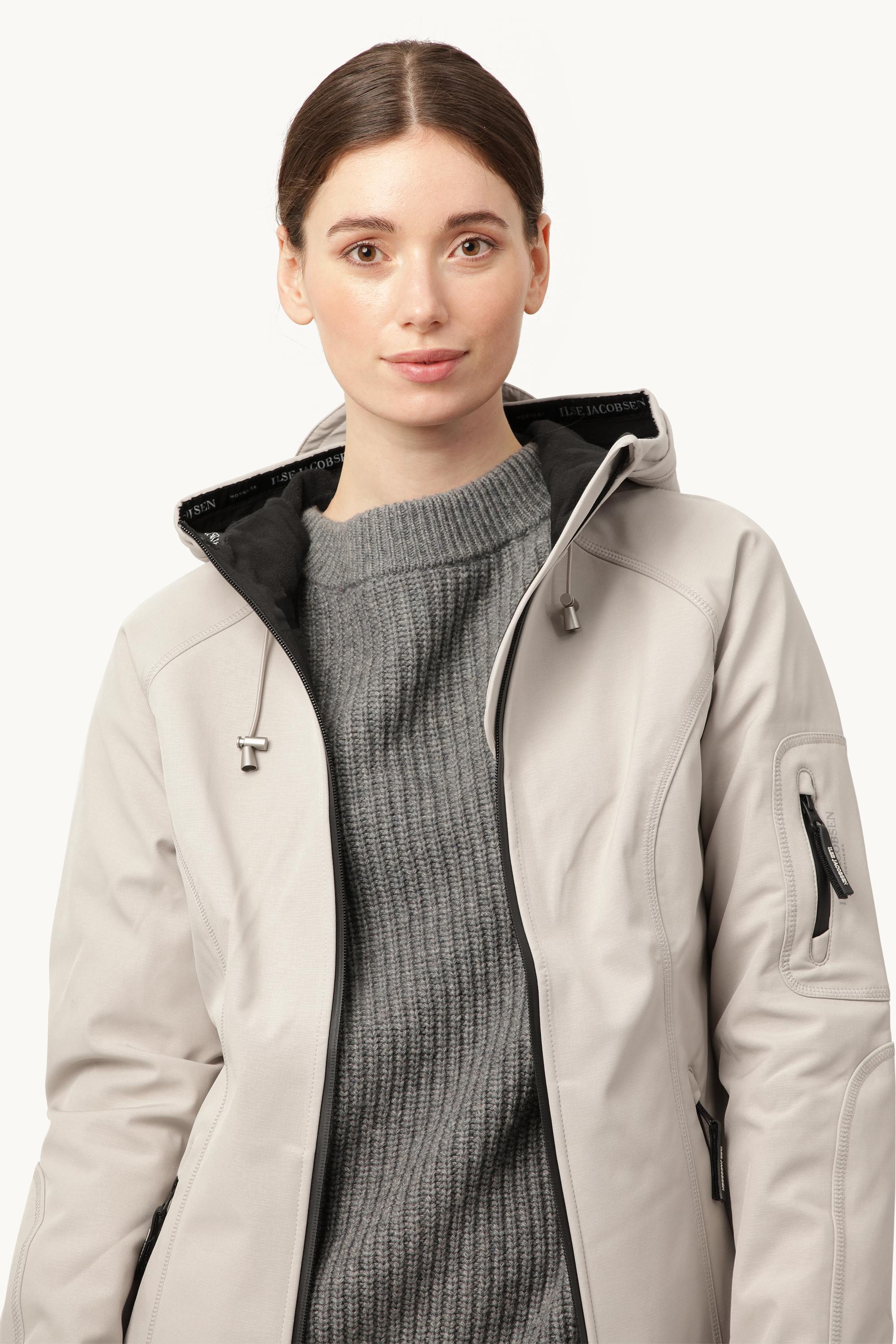 Softshell Raincoat - Chateau Gray