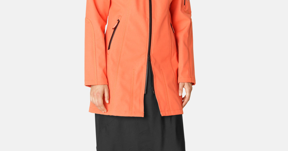 Softshell Raincoat - Hot Orange