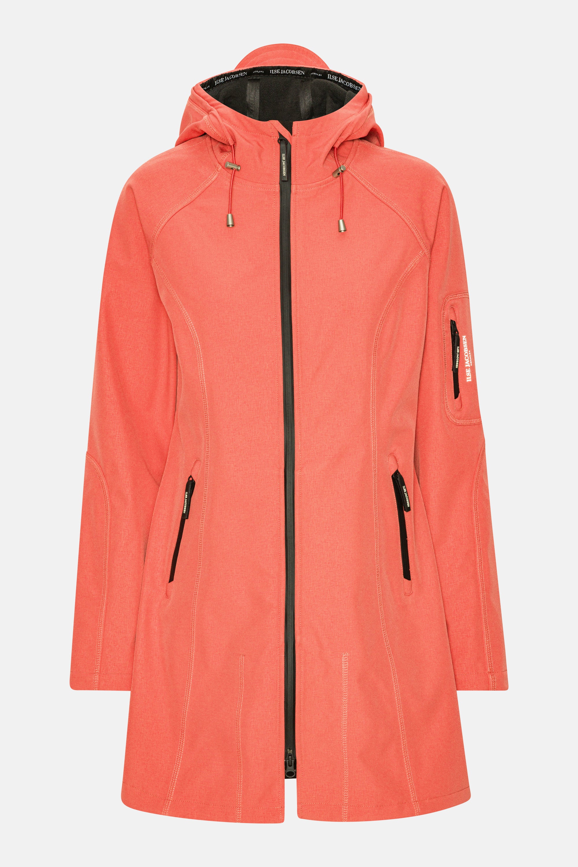 Softshell Raincoat - Spiced Coral